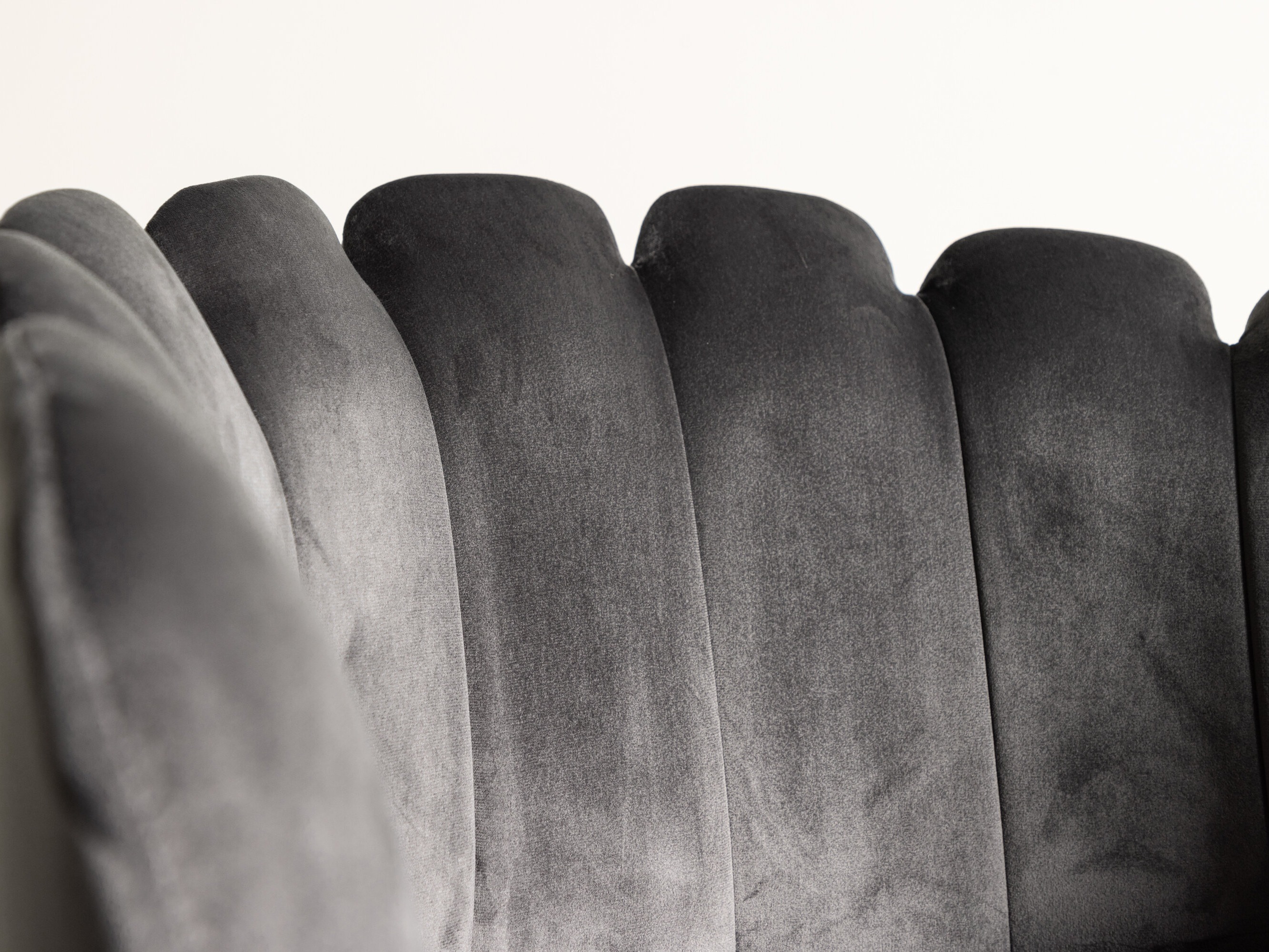 Chaise Dallas 134 (Gris + Noir)