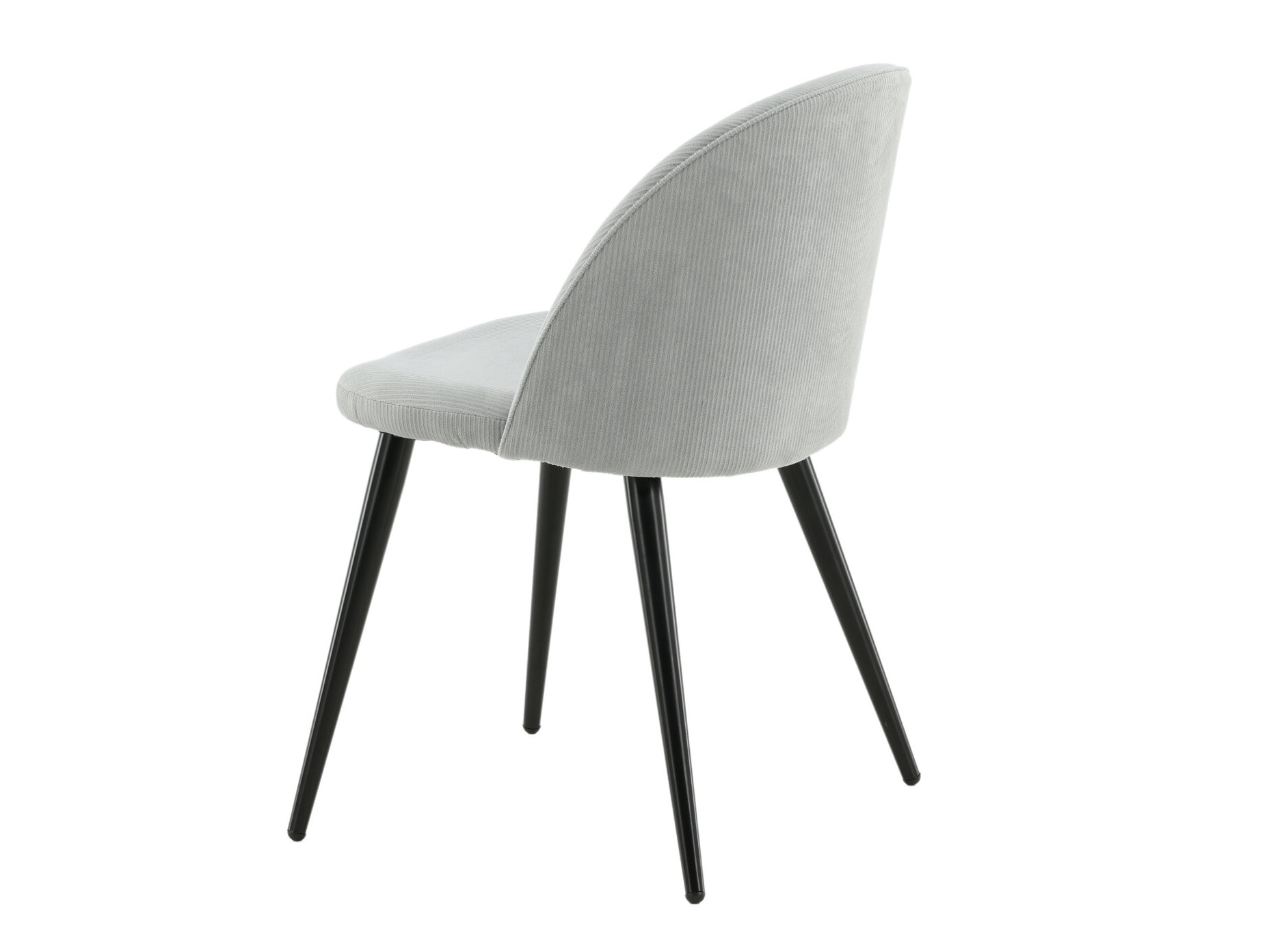 Chaise Dallas 136 (Gris + Noir)