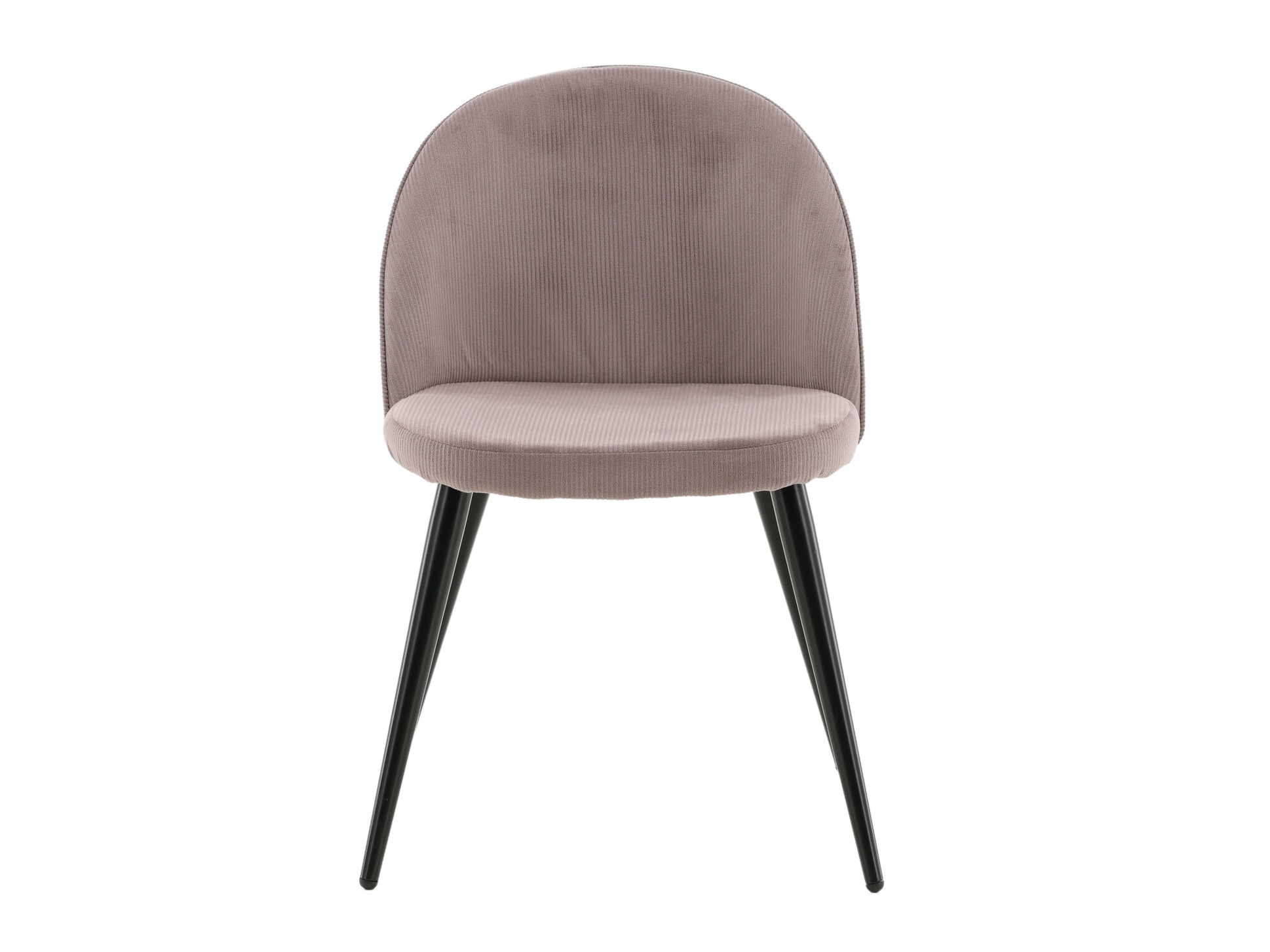 Chaise Dallas 136 (Rose Dusty + Noir)