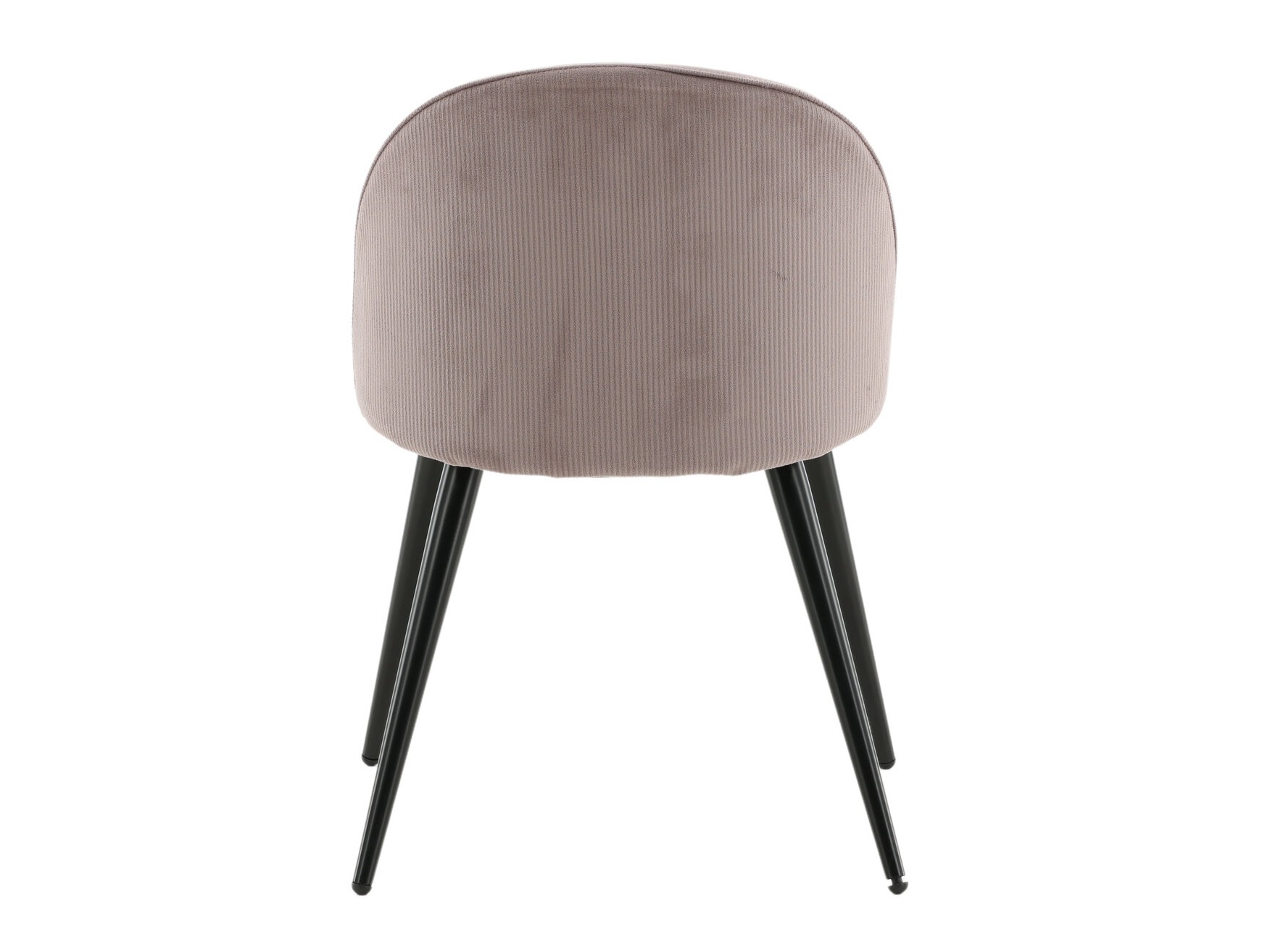 Chaise Dallas 136 (Rose Dusty + Noir)