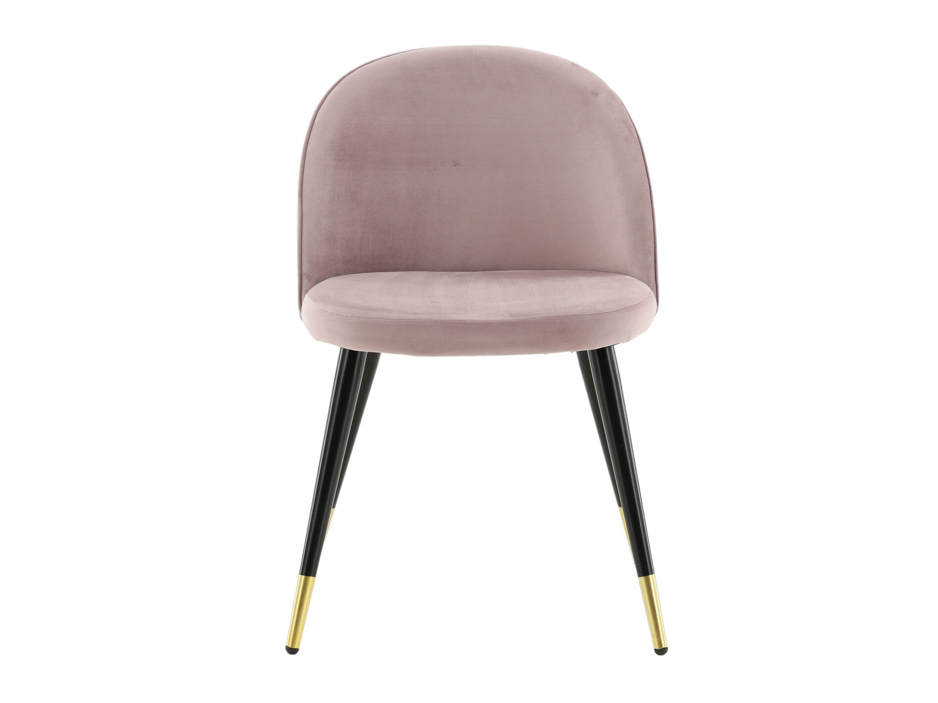 Chaise Dallas 137 (Rose Dusty + Noir)
