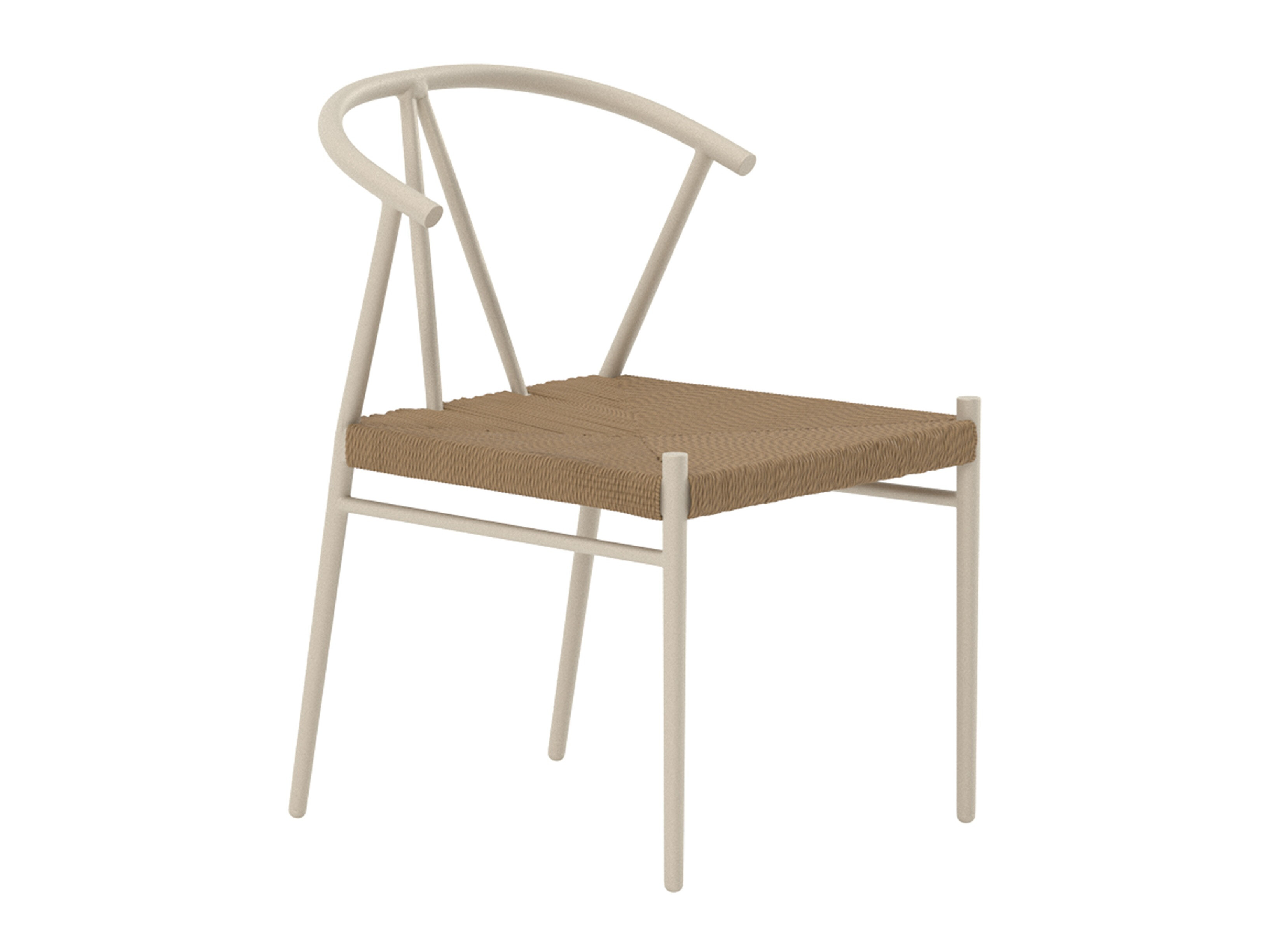 Chaise de jardin Dallas 5249 (Beige + Brun clair)