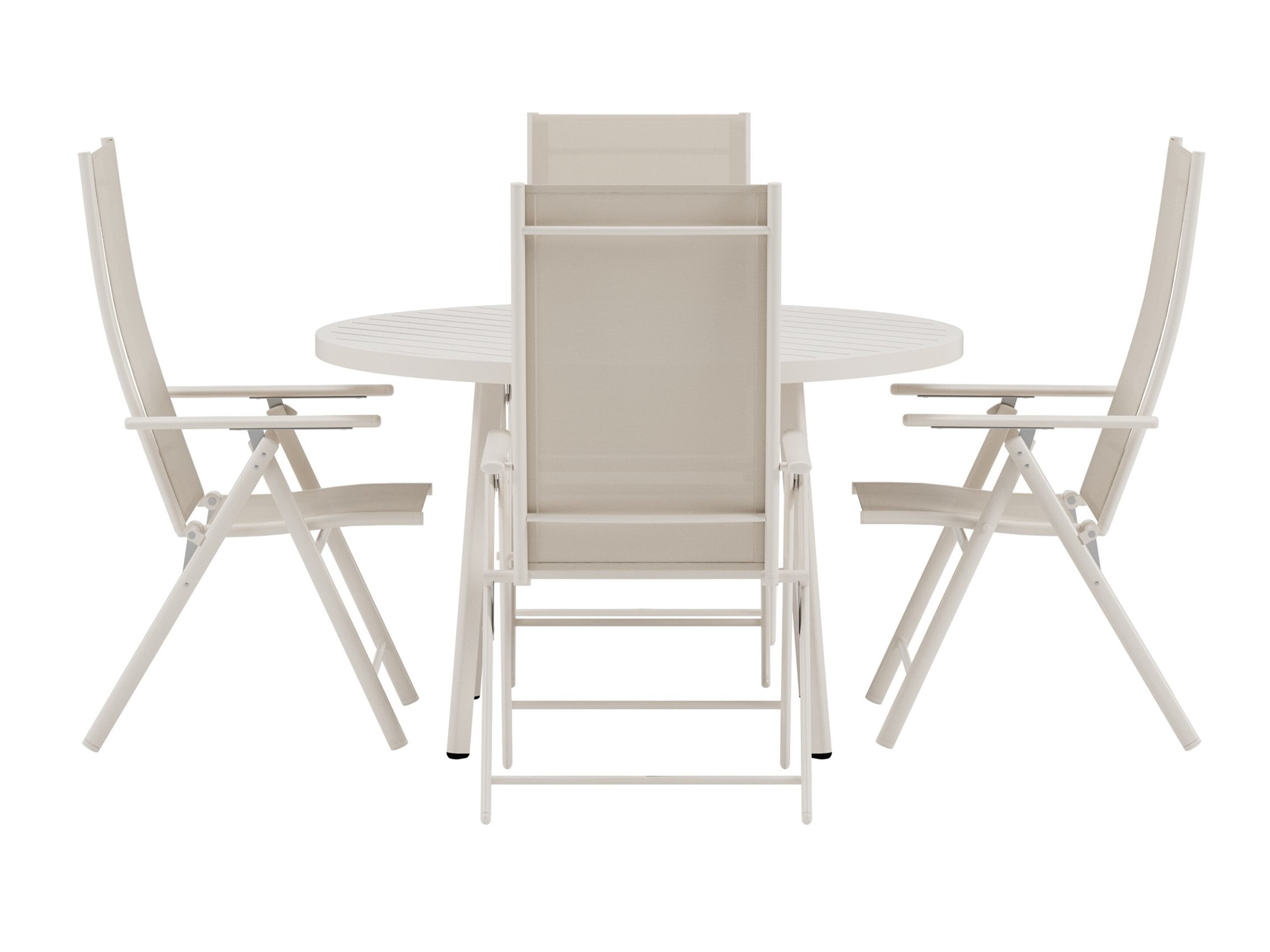 Ensemble table et chaises Dallas 5257 (Beige)