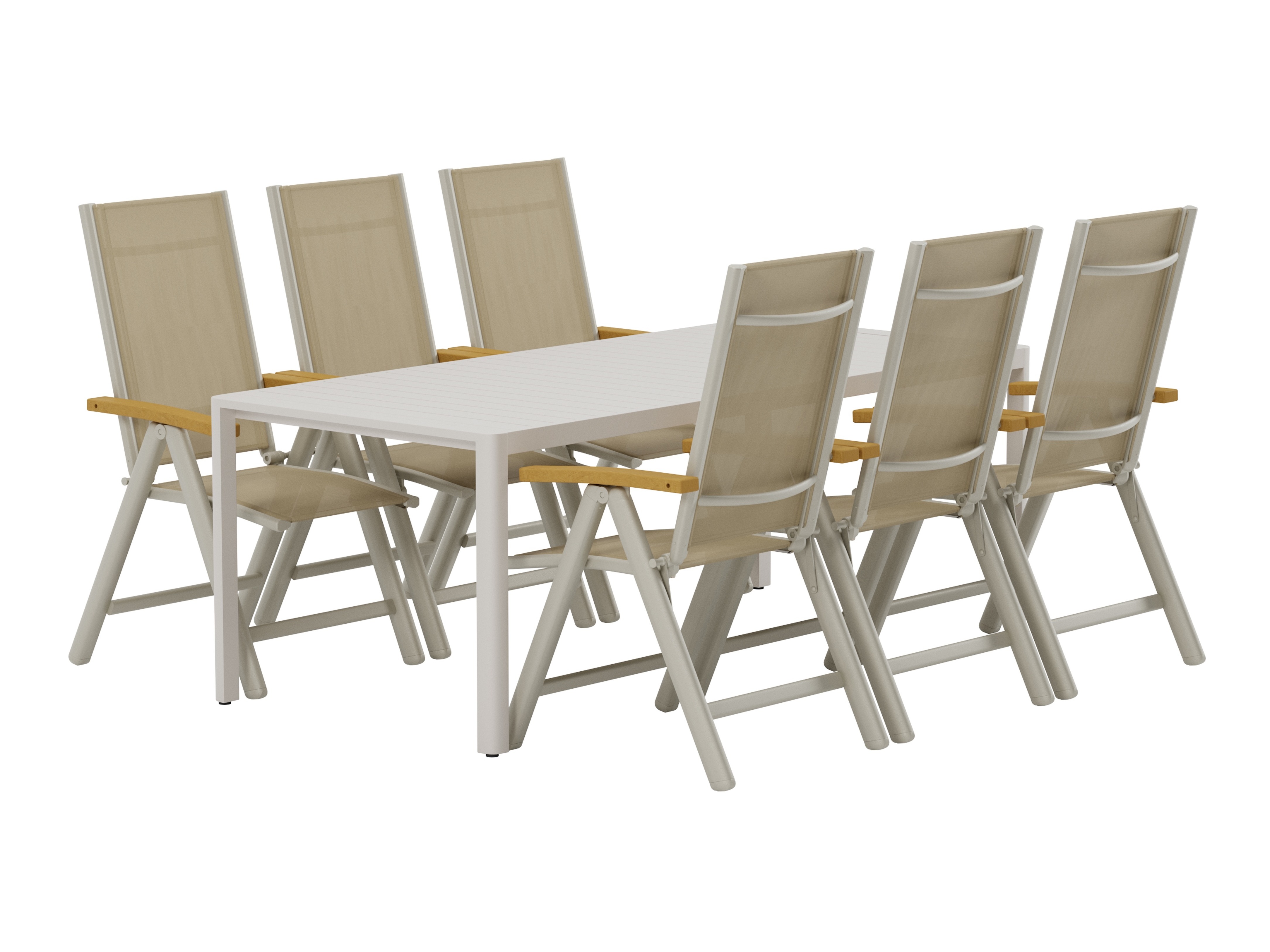 Ensemble table et chaises Dallas 5258