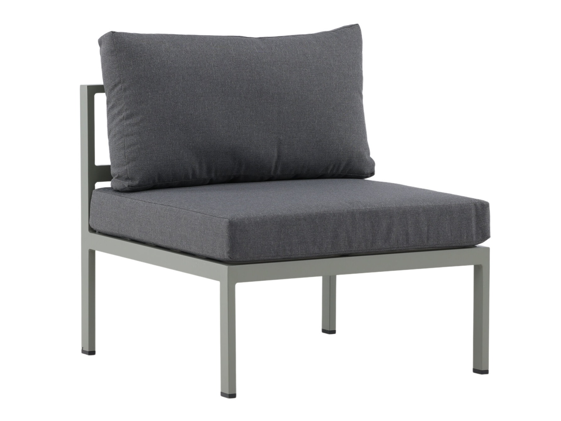 Fauteuil de jardin Camorlo 100 (Gris + Chaki)