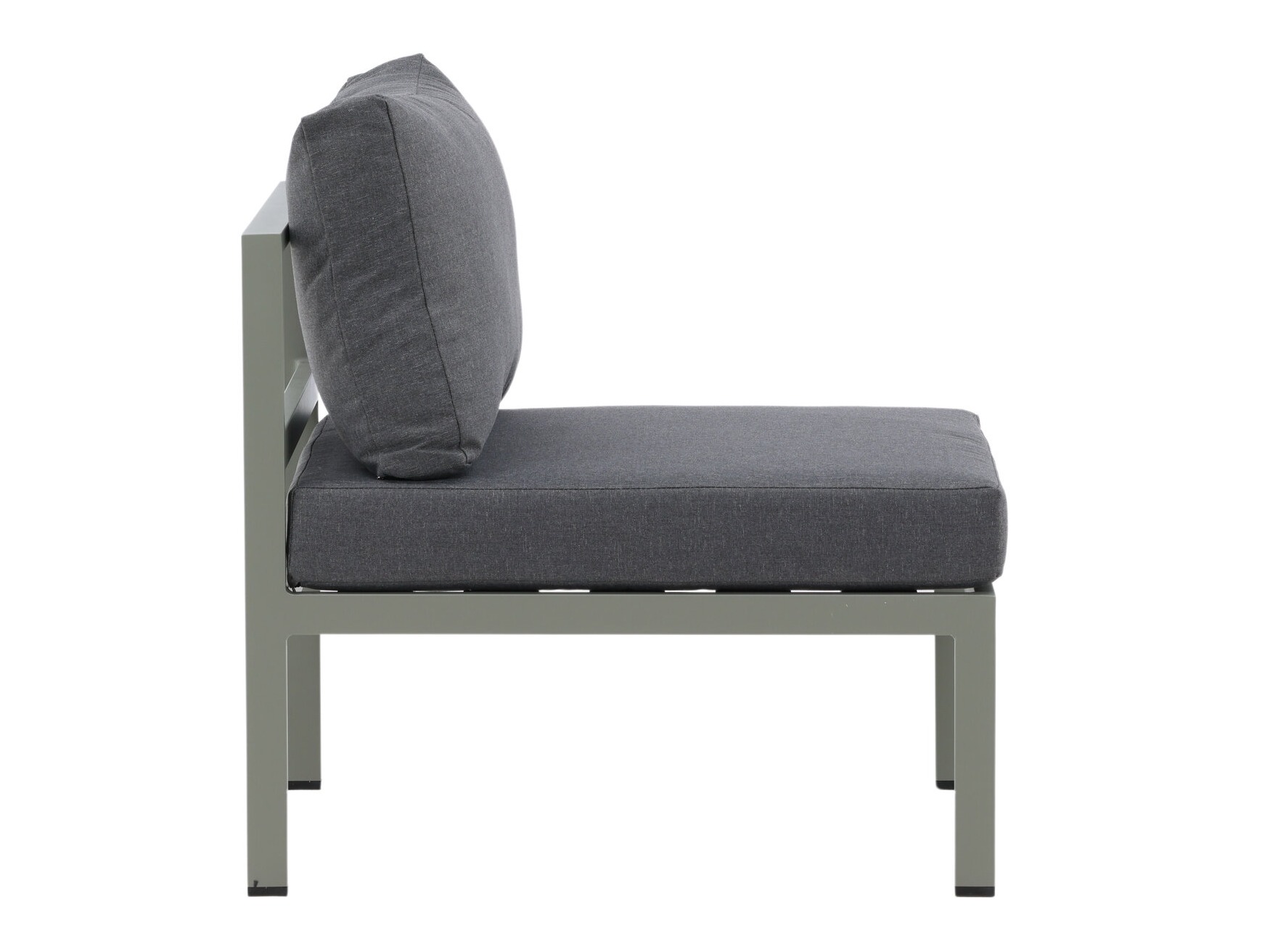 Fauteuil de jardin Camorlo 100 (Gris + Chaki)