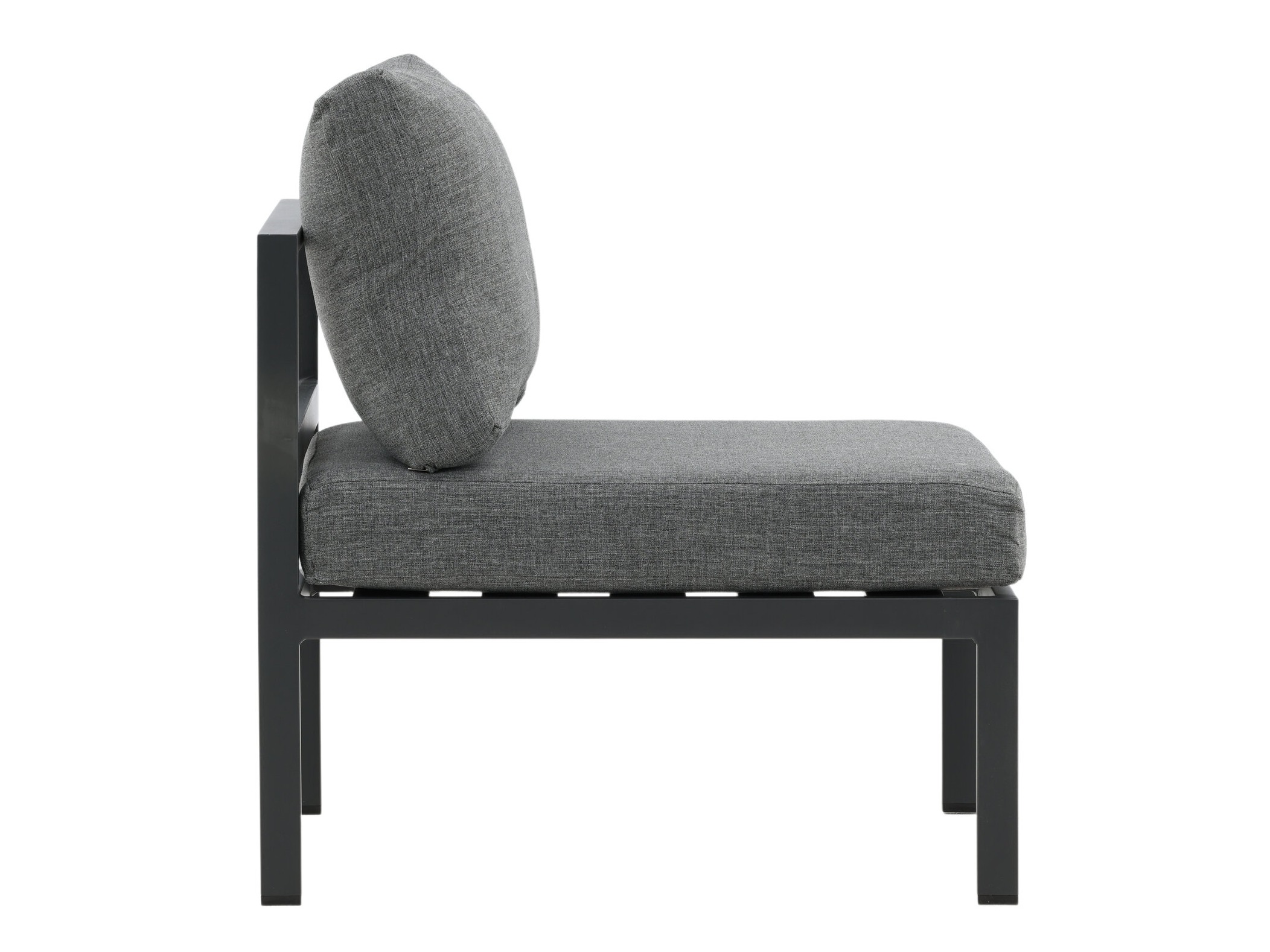 Fauteuil de jardin Camorlo 100 (Gris + Noir)