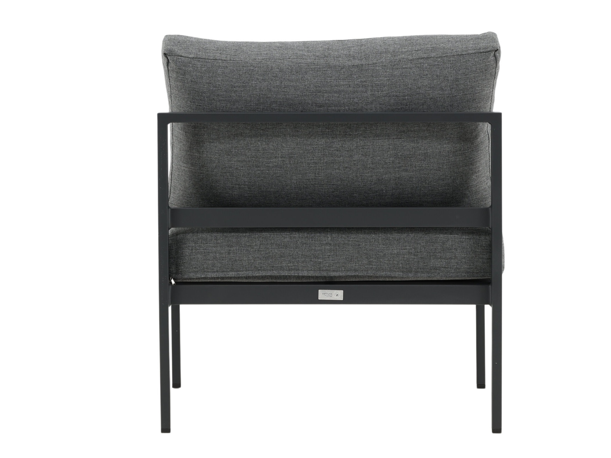Fauteuil de jardin Camorlo 100 (Gris + Noir)