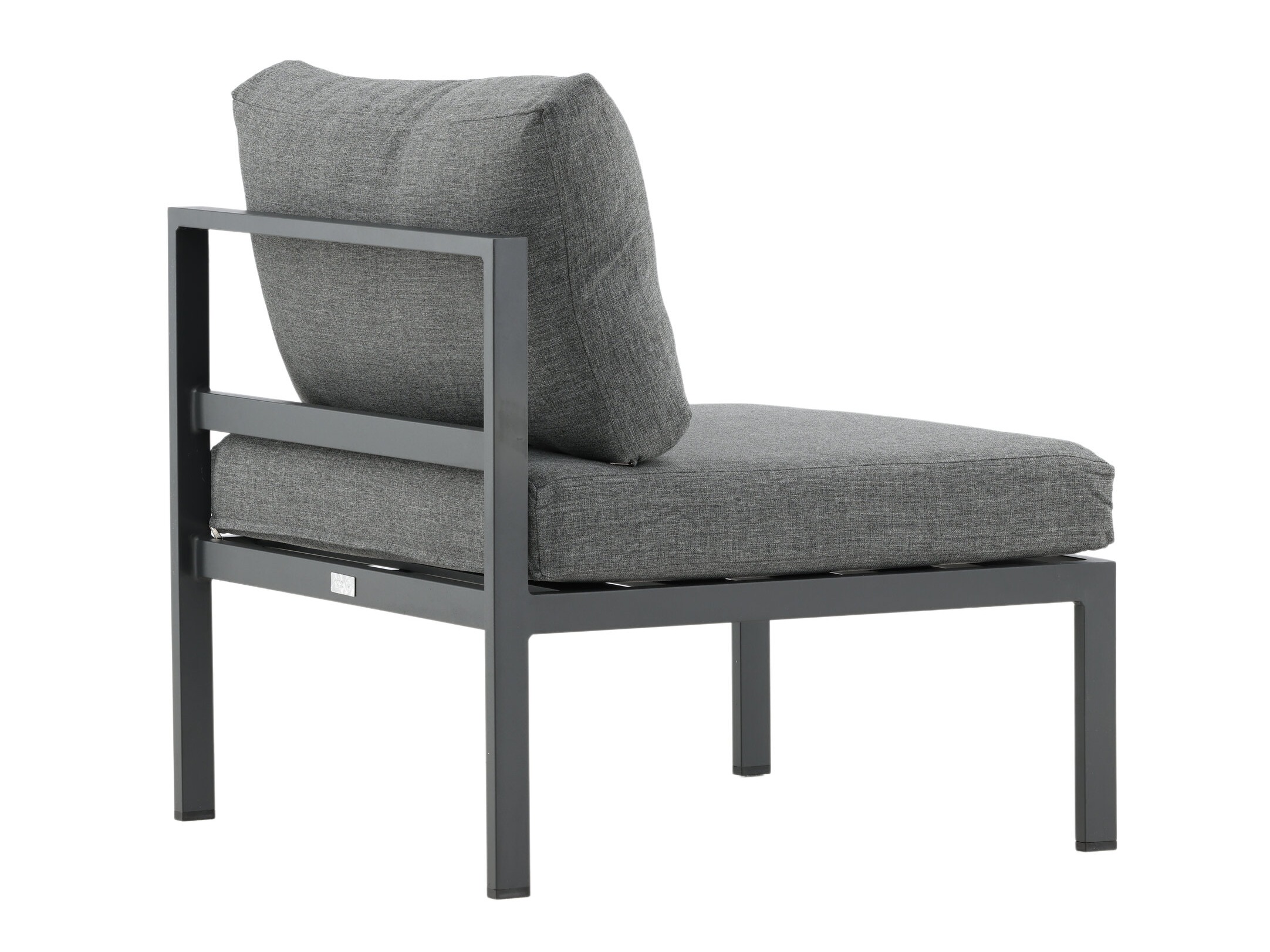 Fauteuil de jardin Camorlo 100 (Gris + Noir)