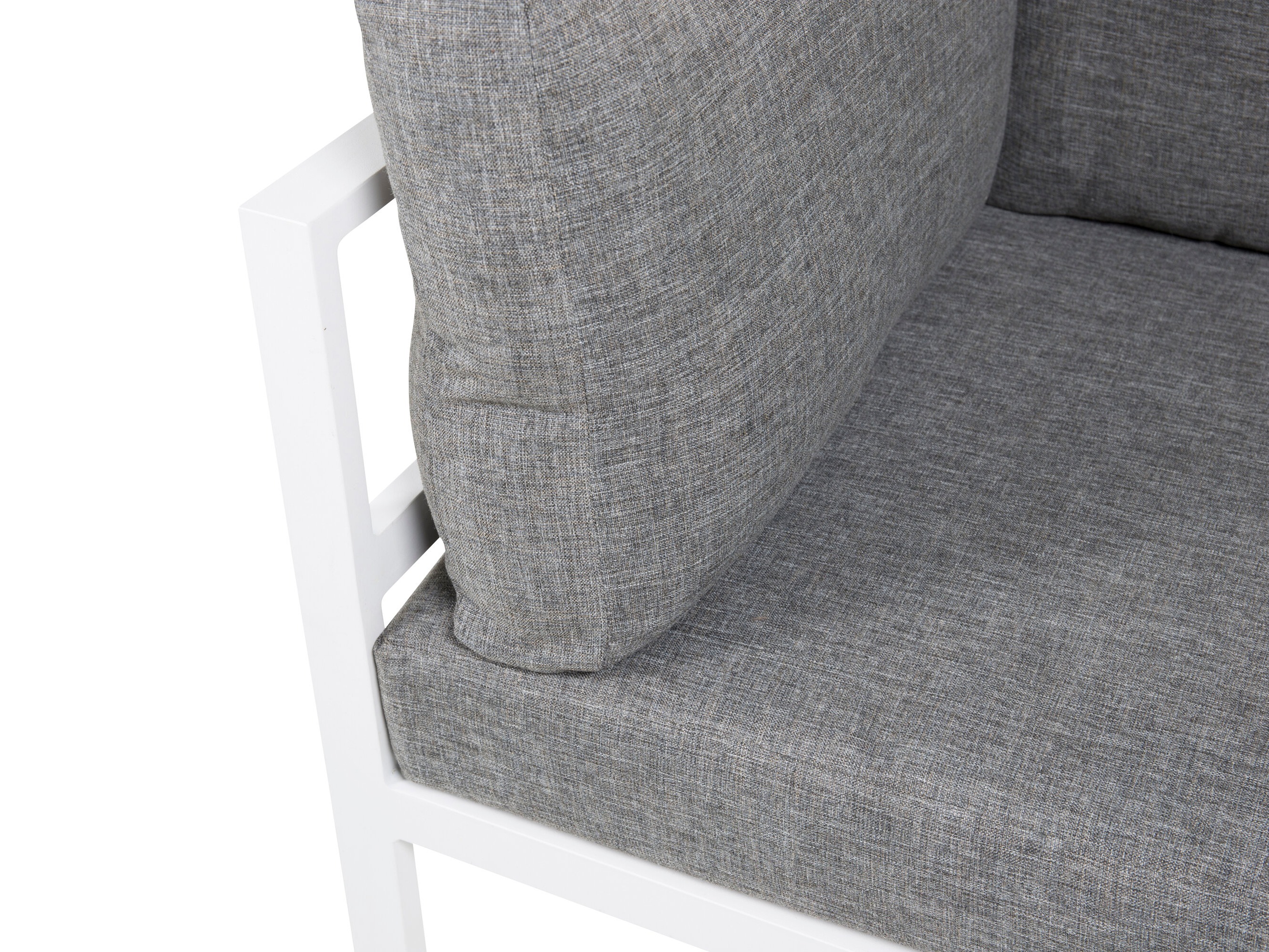 Fauteuil de jardin Camorlo 101 (Gris + Blanc)