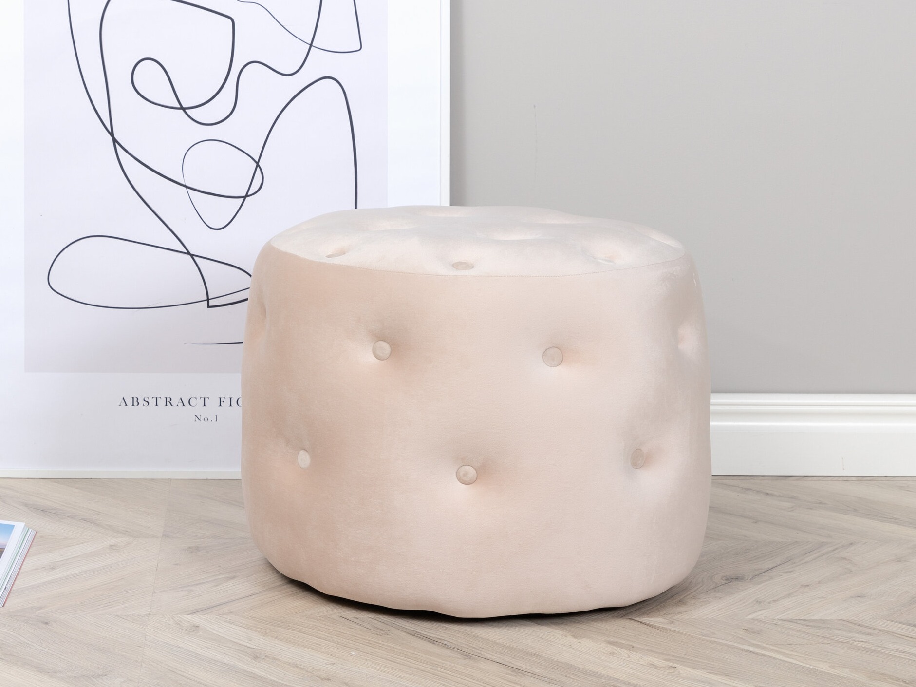 Pouf Dallas 2915 (Crème)