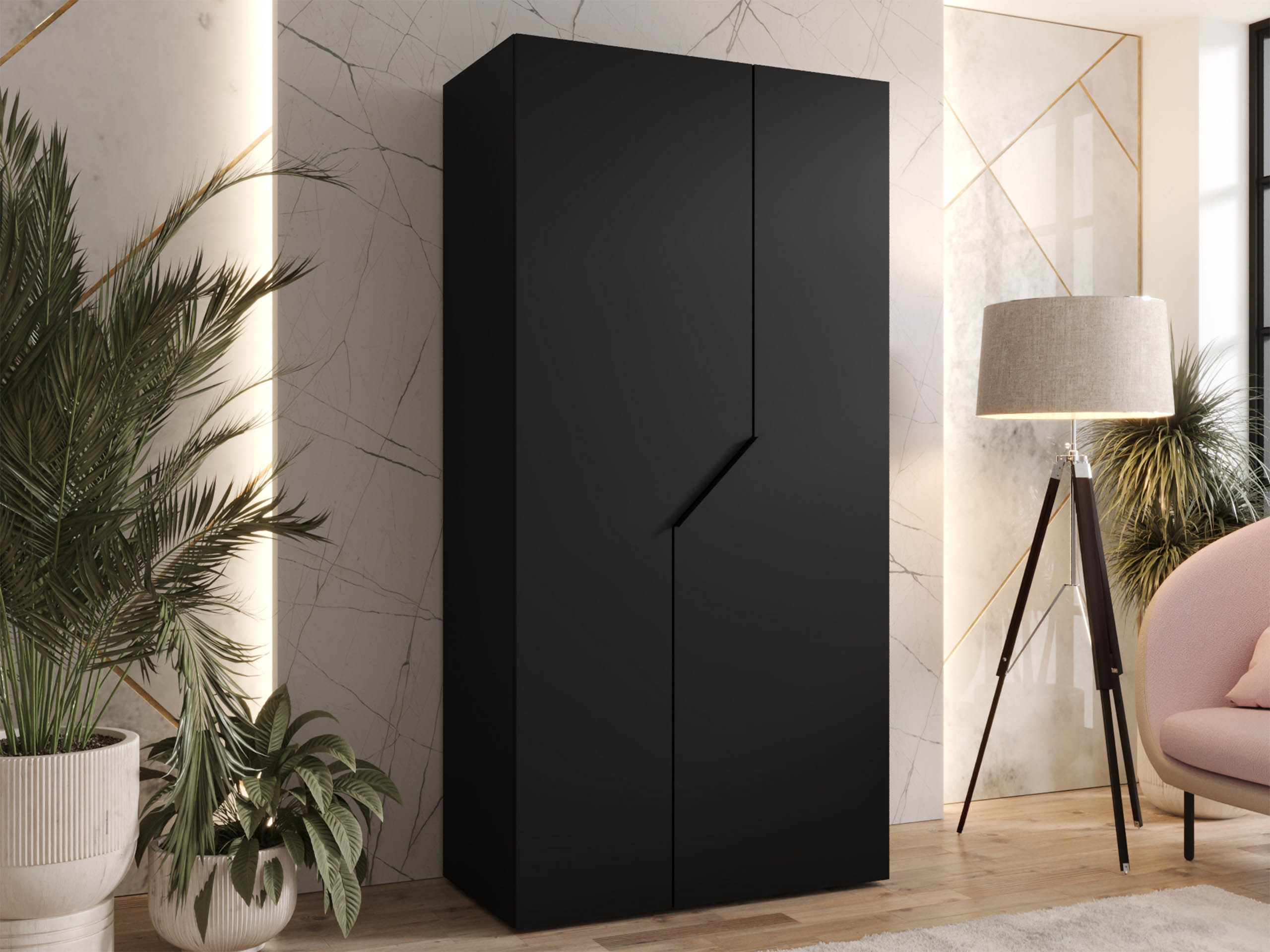 Armoire Hartford 594 (Noir)