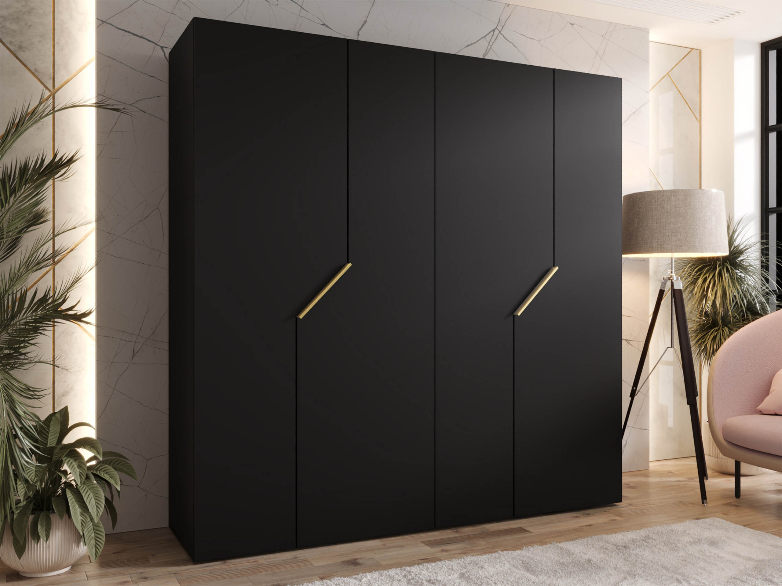 Armoire Hartford 595 (Noir)