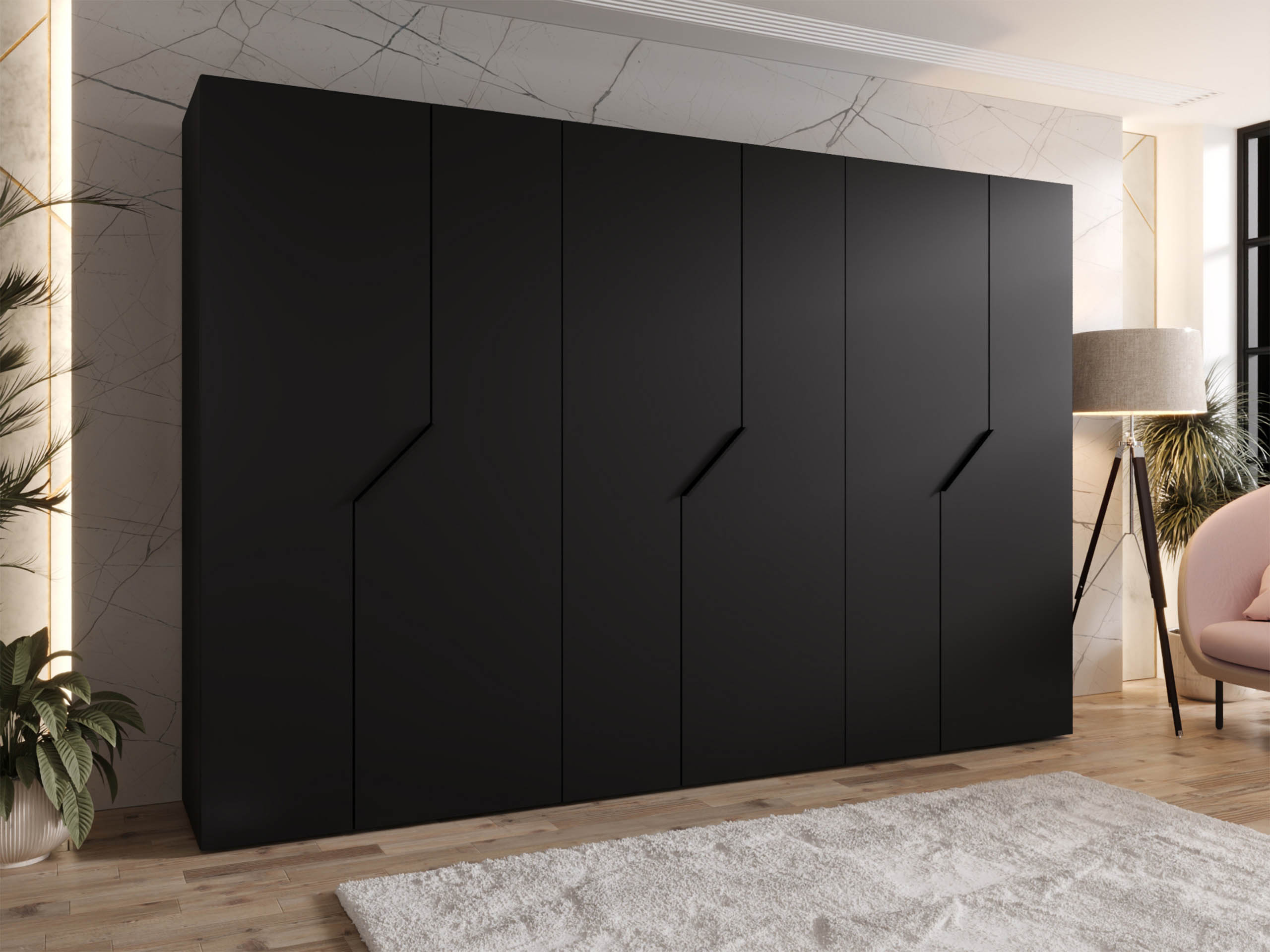 Armoire Hartford 596 (Noir)
