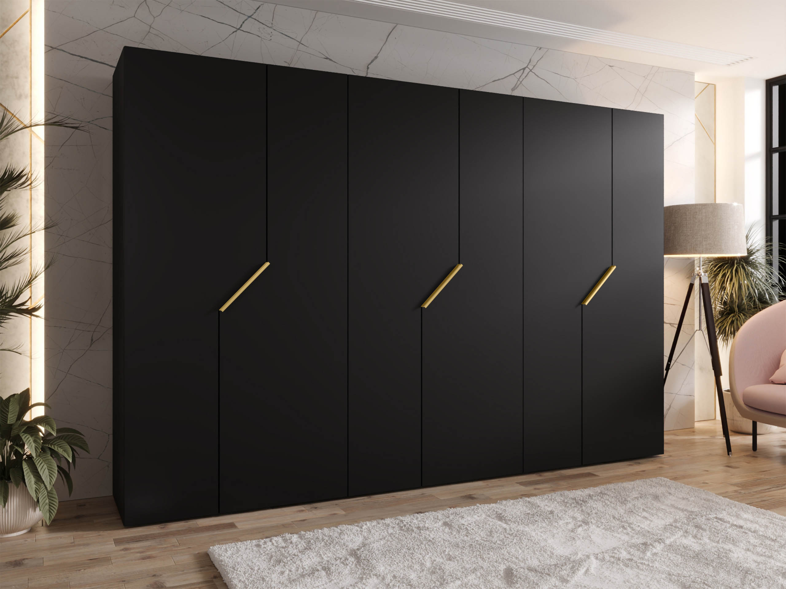 Armoire Hartford 596 (Noir)
