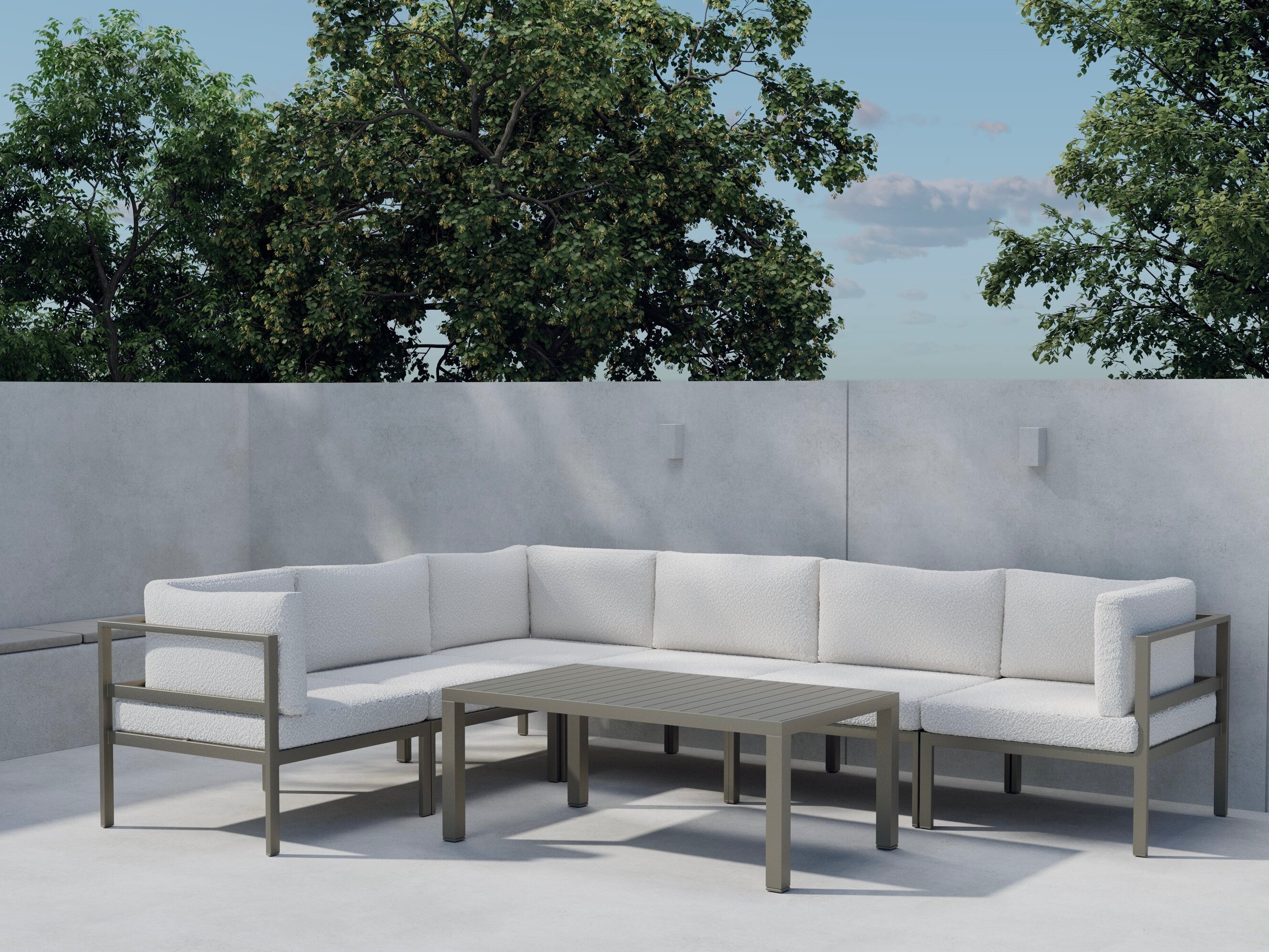 Ensemble de mobilier de jardin Camorlo 112
