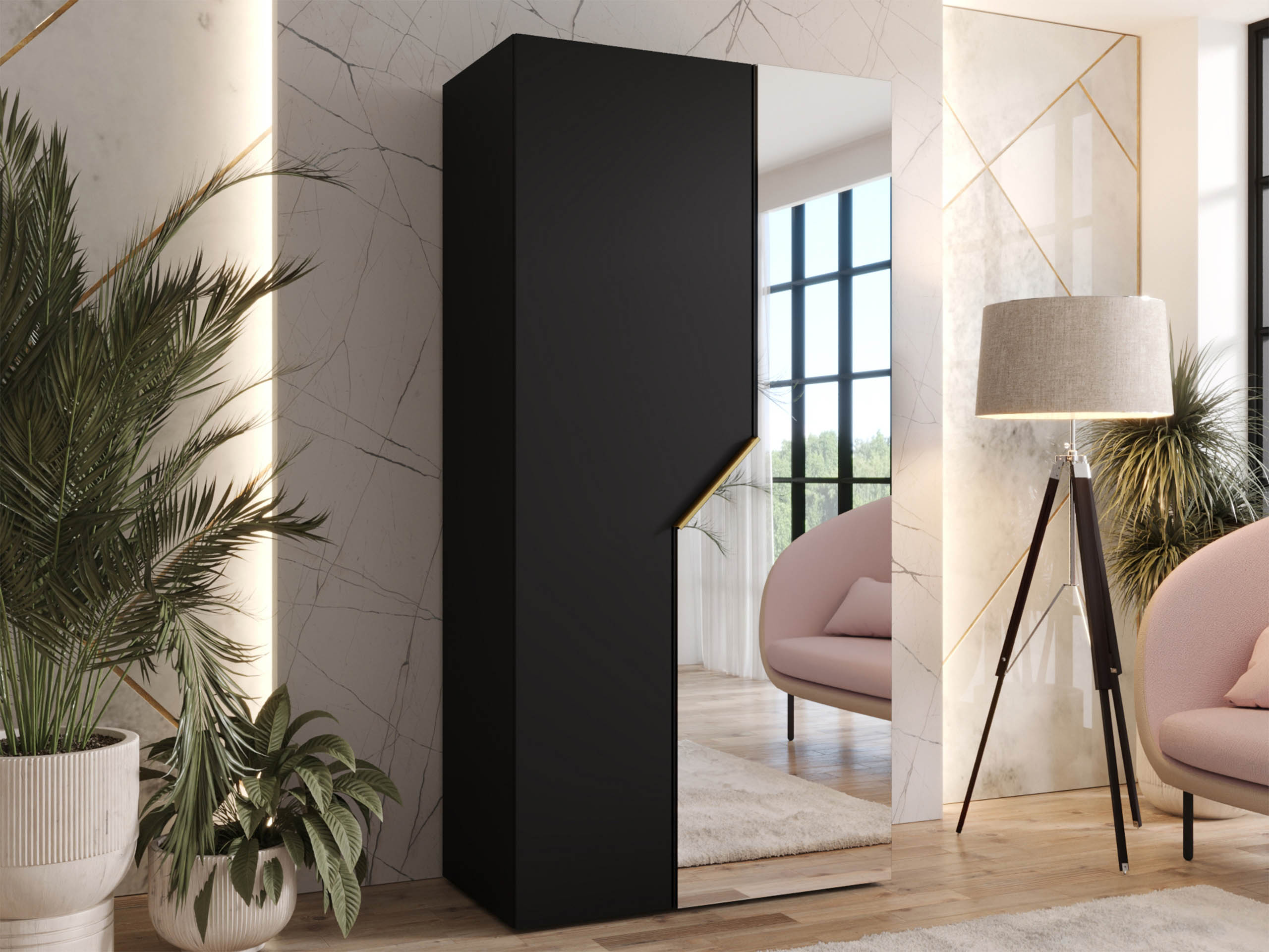 Armoire Hartford 597 (Noir)