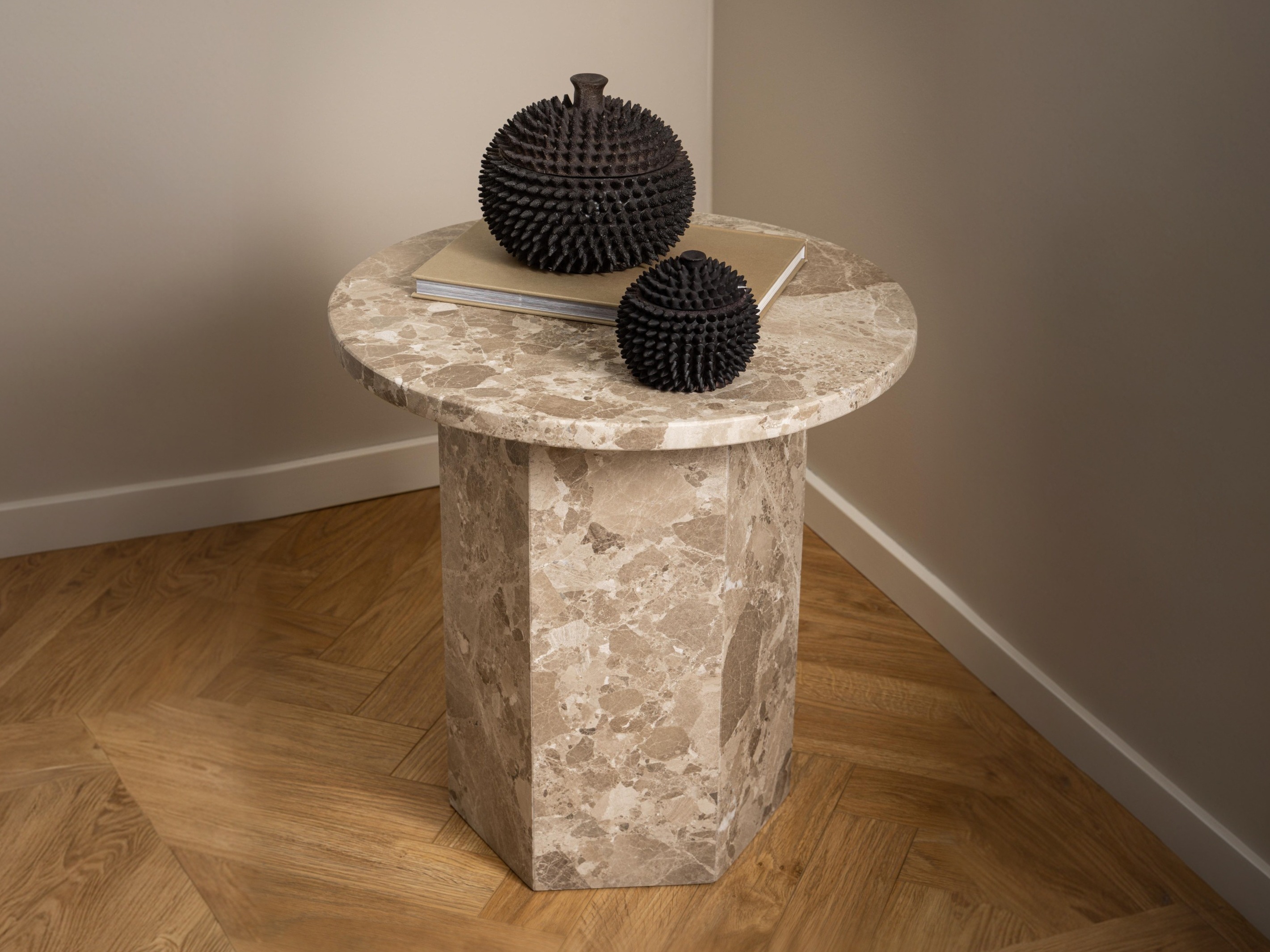 Table d'appoint Norsica 817 (Brun clair)