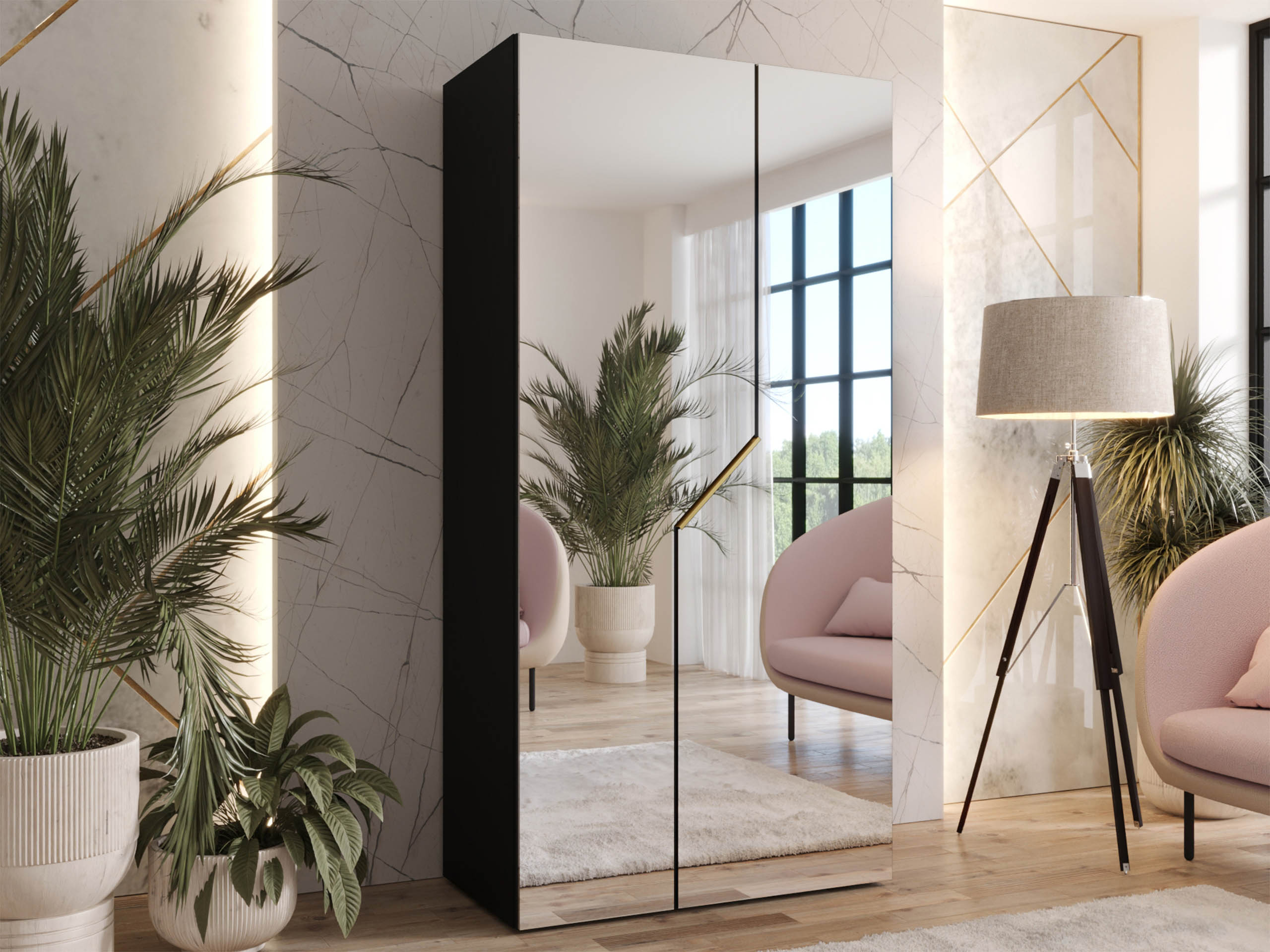 Armoire Hartford 600 (Noir)