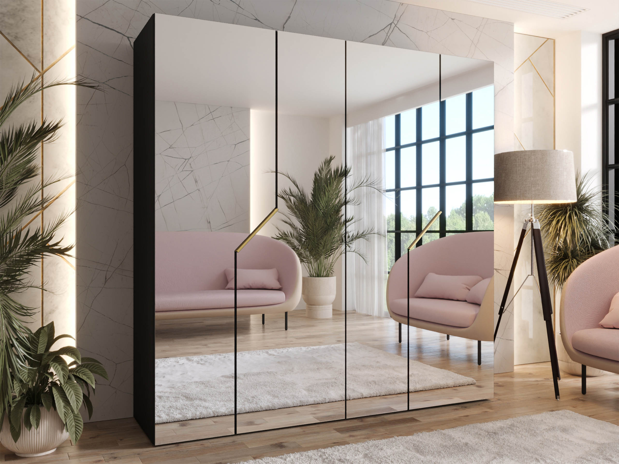 Armoire Hartford 601 (Noir)