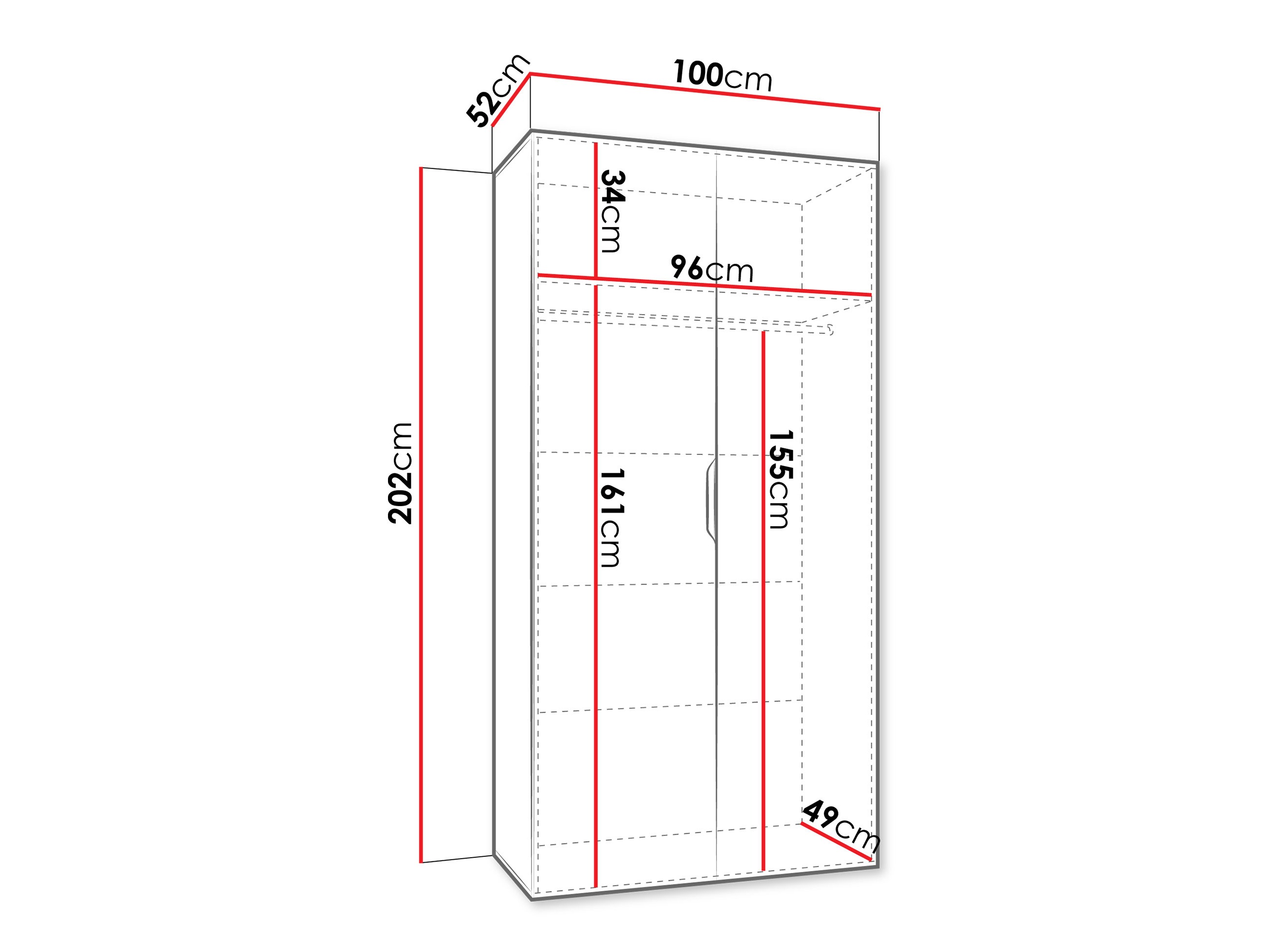 Armoire Hartford 603 (Cachemire)