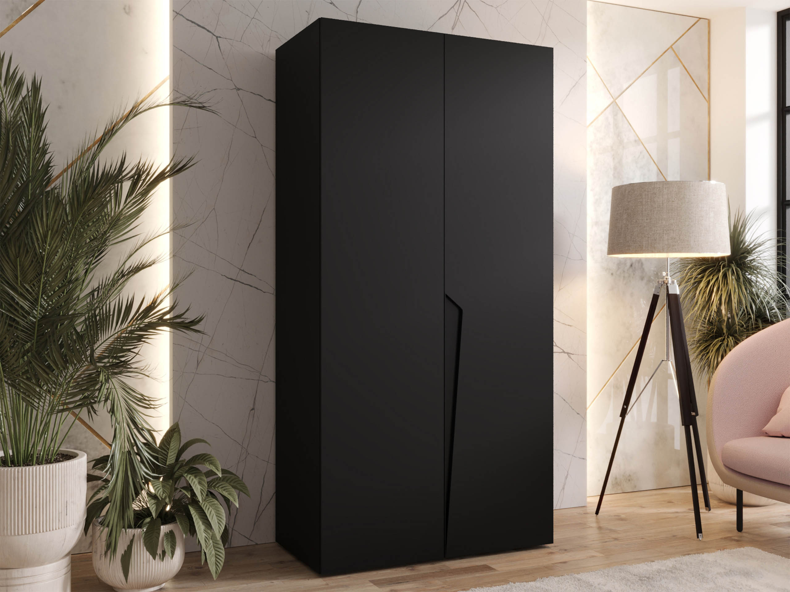 Armoire Hartford 603 (Noir)