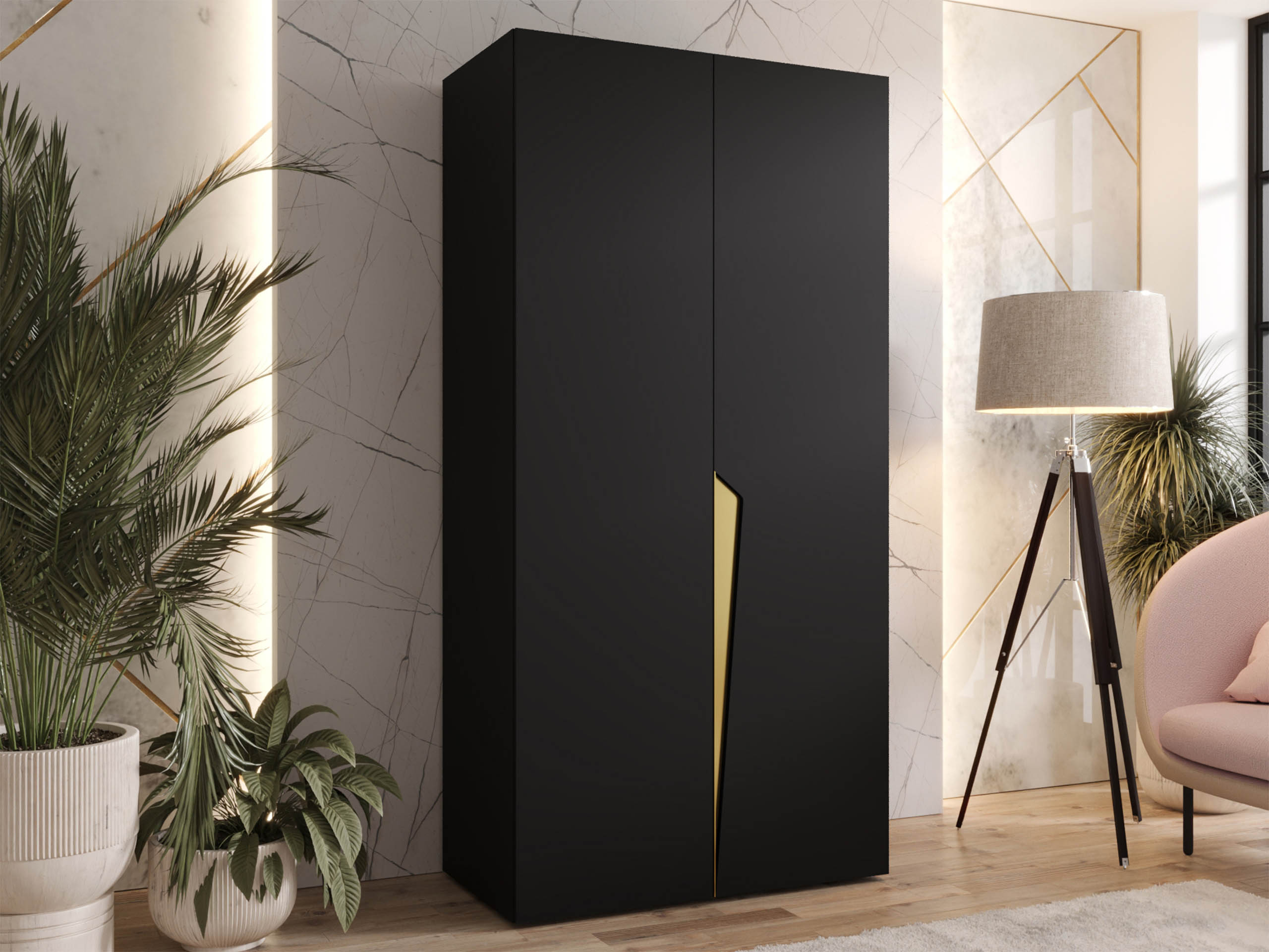 Armoire Hartford 603 (Noir)