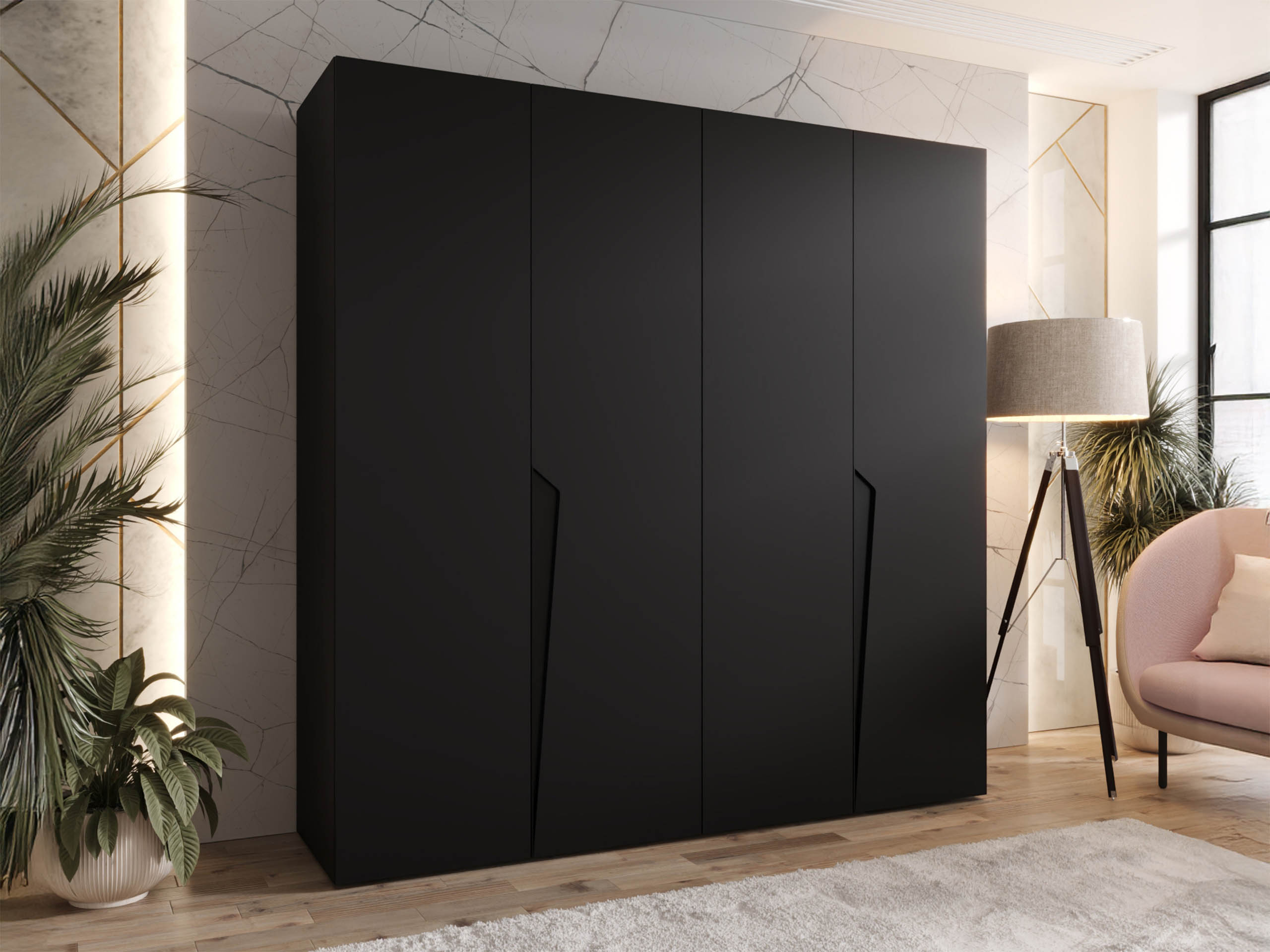 Armoire Hartford 605 (Noir)