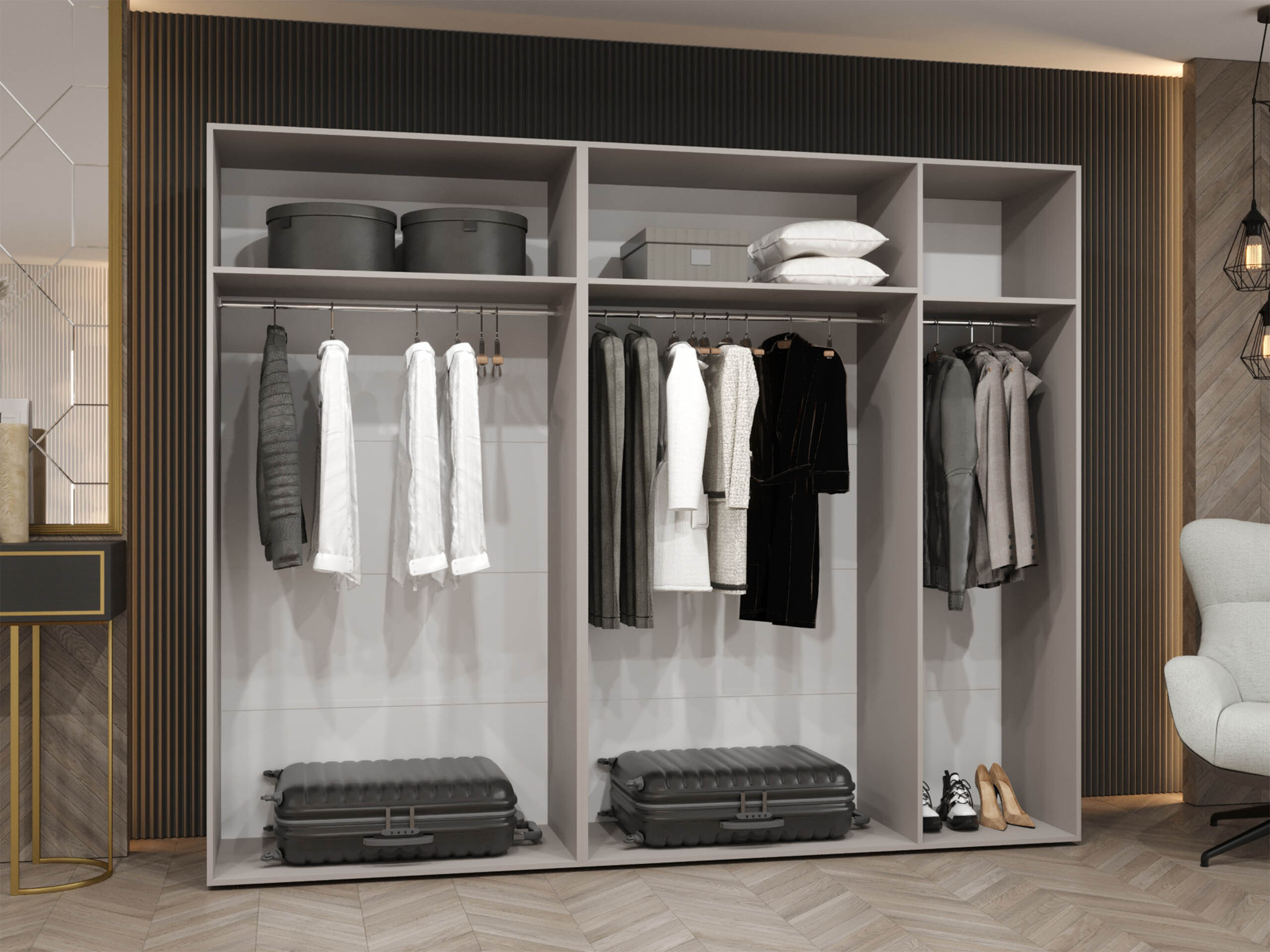 Armoire Hartford 606 (Noir)