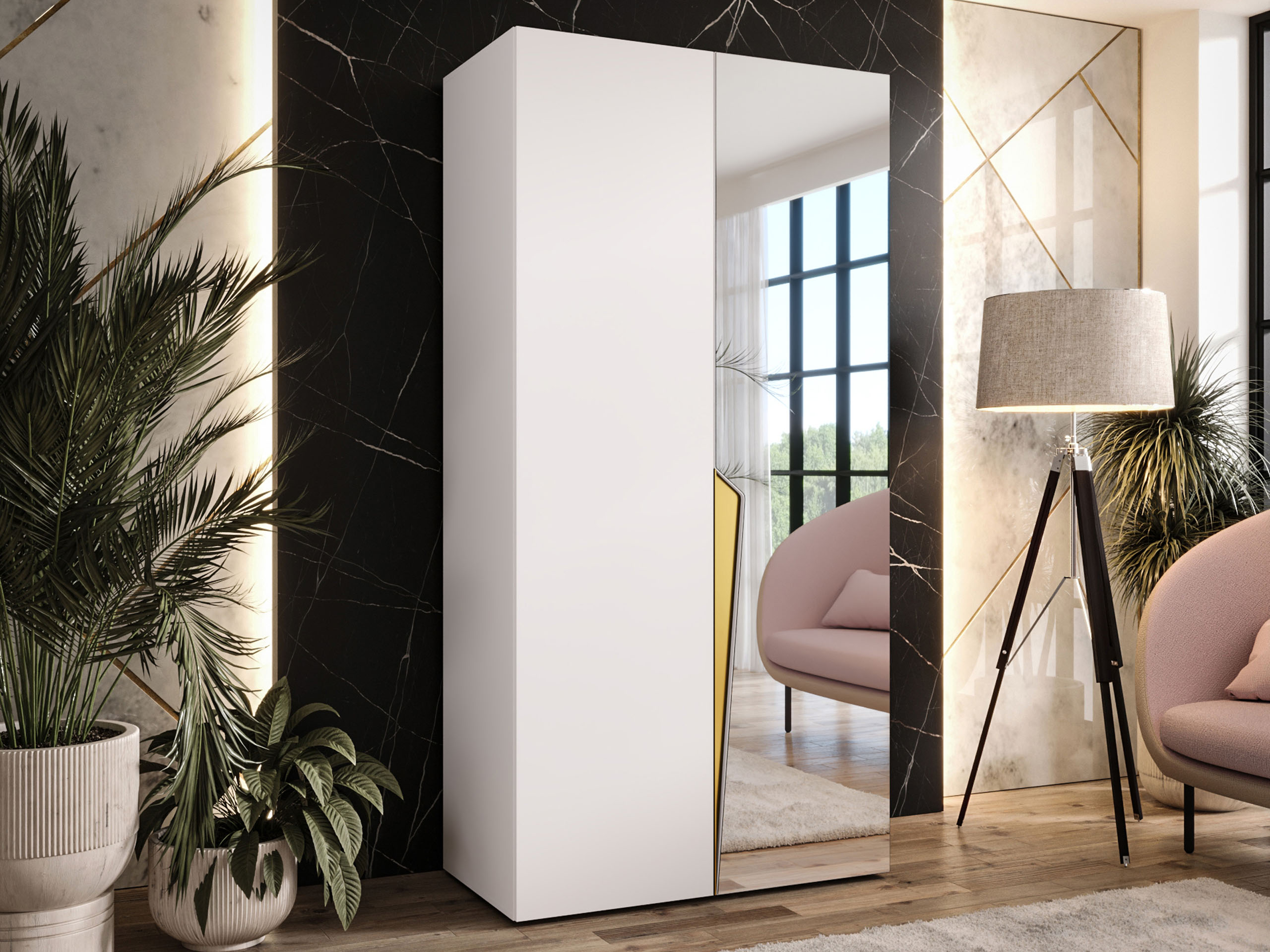 Armoire Hartford 608 (Blanc)