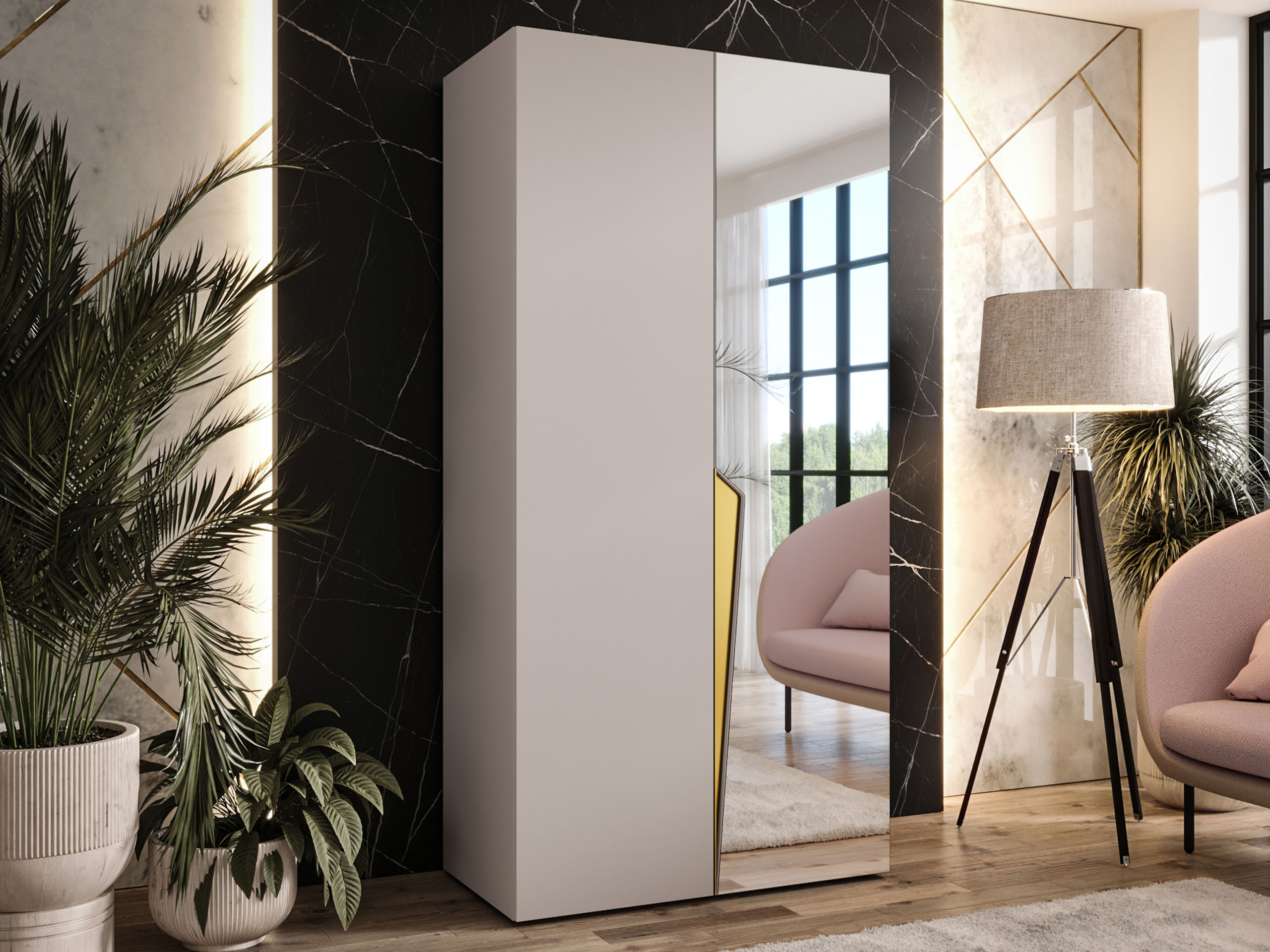 Armoire Hartford 608 (Cachemire)