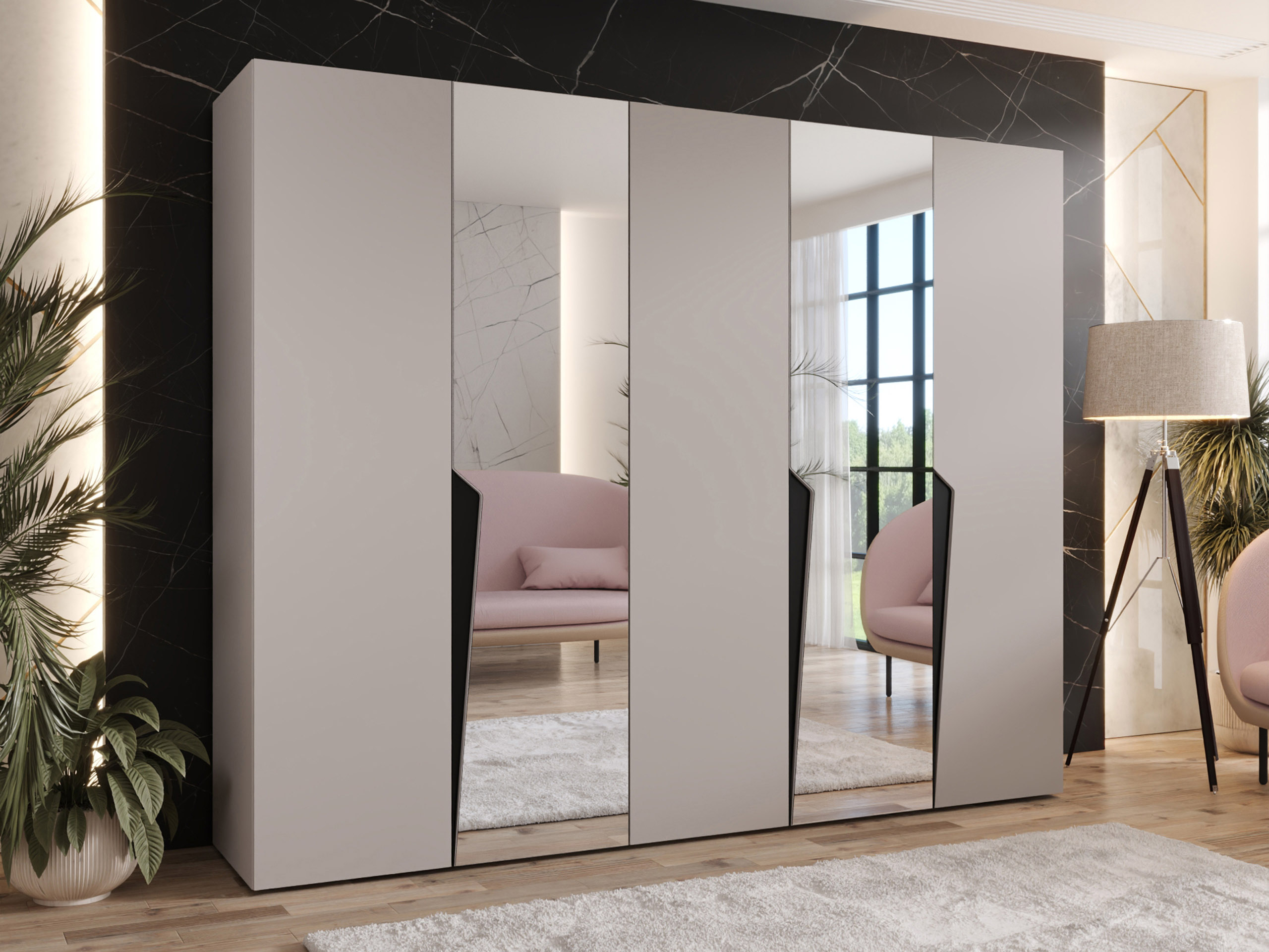 Armoire Hartford 611 (Cachemire)