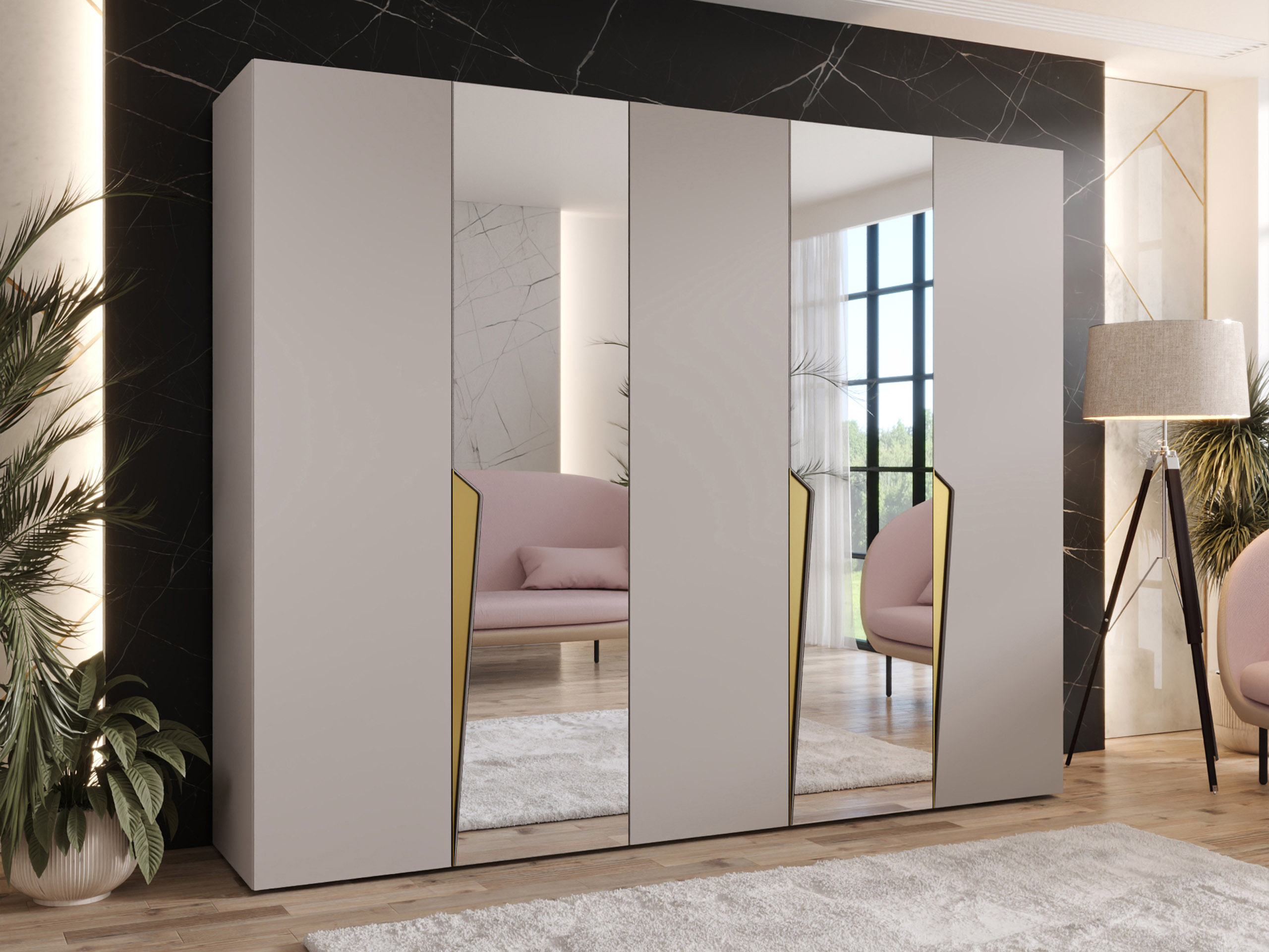 Armoire Hartford 611 (Cachemire)