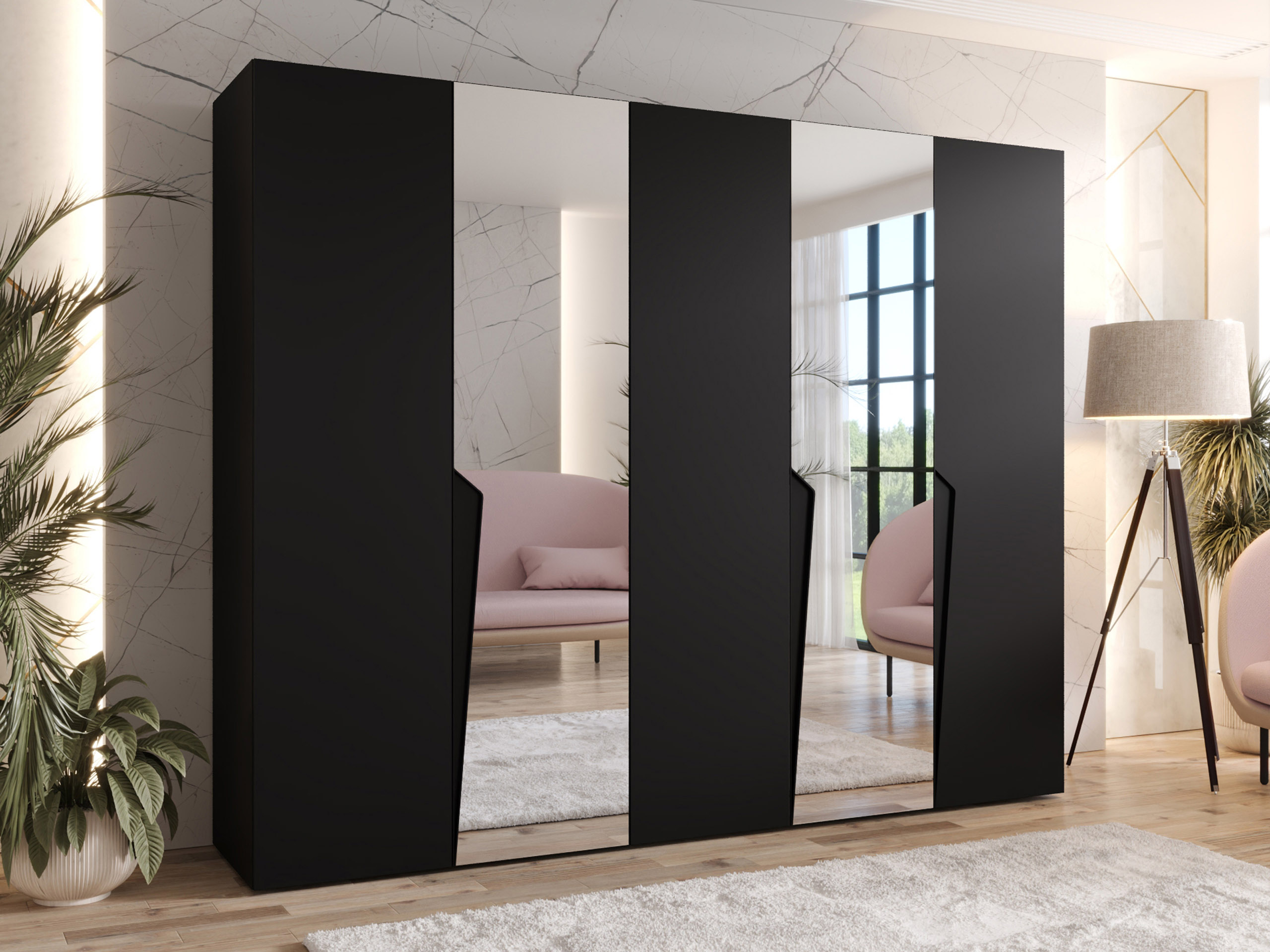 Armoire Hartford 611 (Noir)