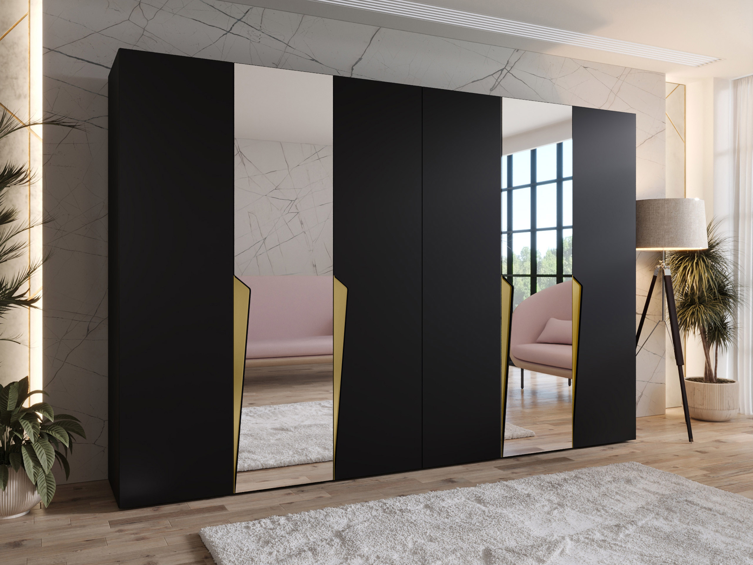 Armoire Hartford 612 (Noir)