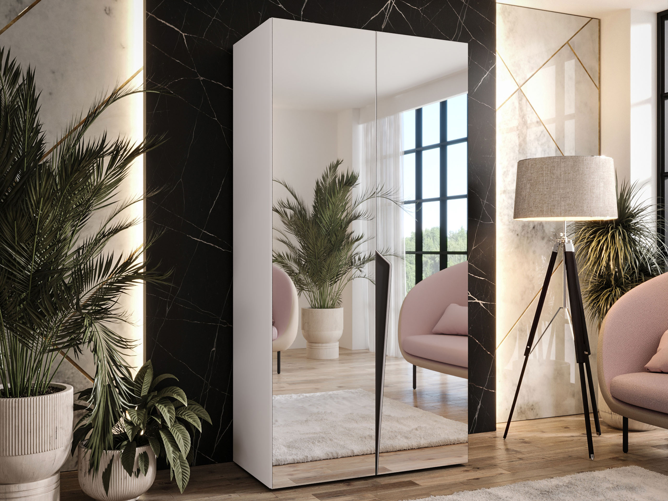 Armoire Hartford 613 (Blanc)