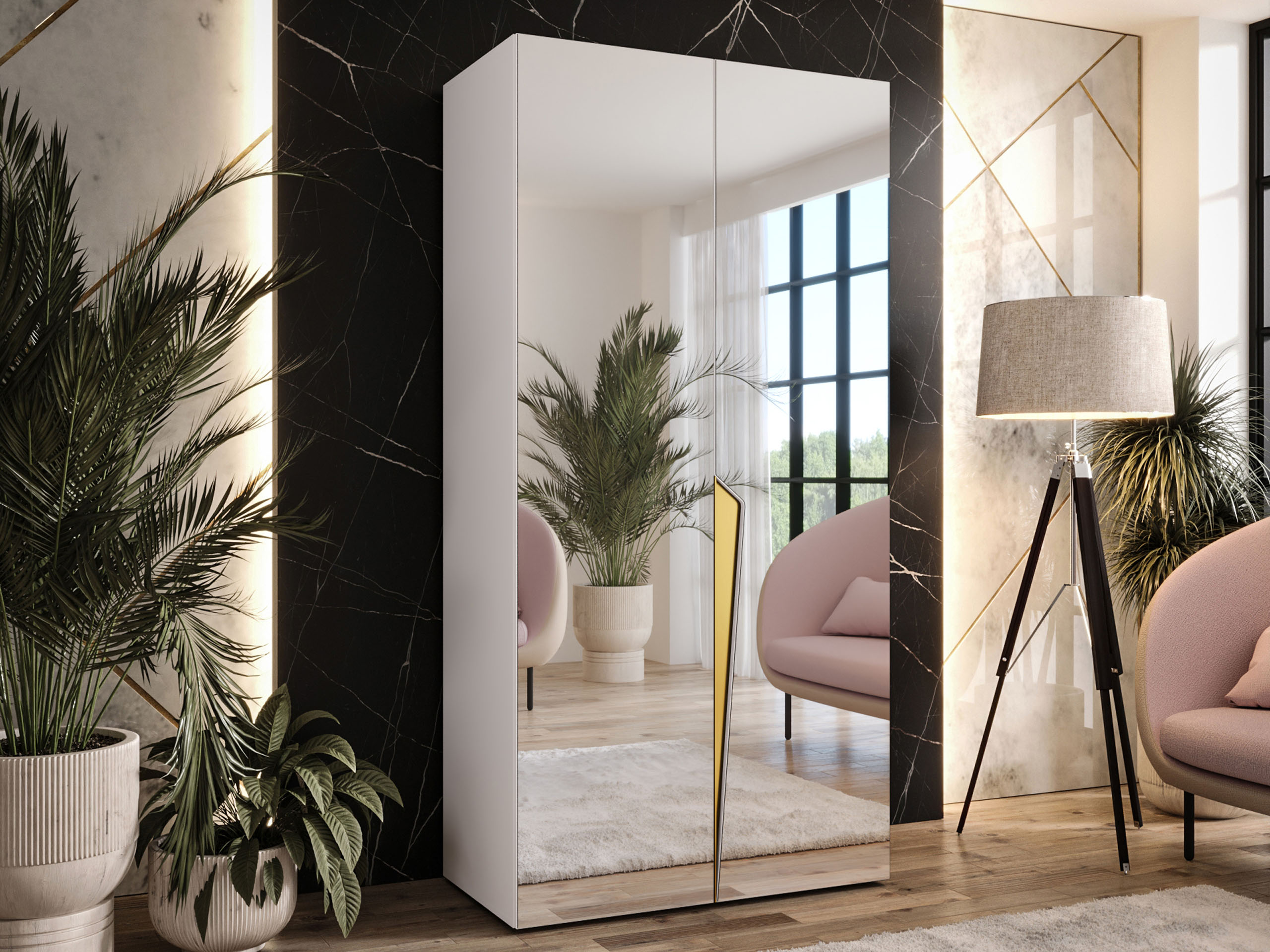 Armoire Hartford 613 (Blanc)