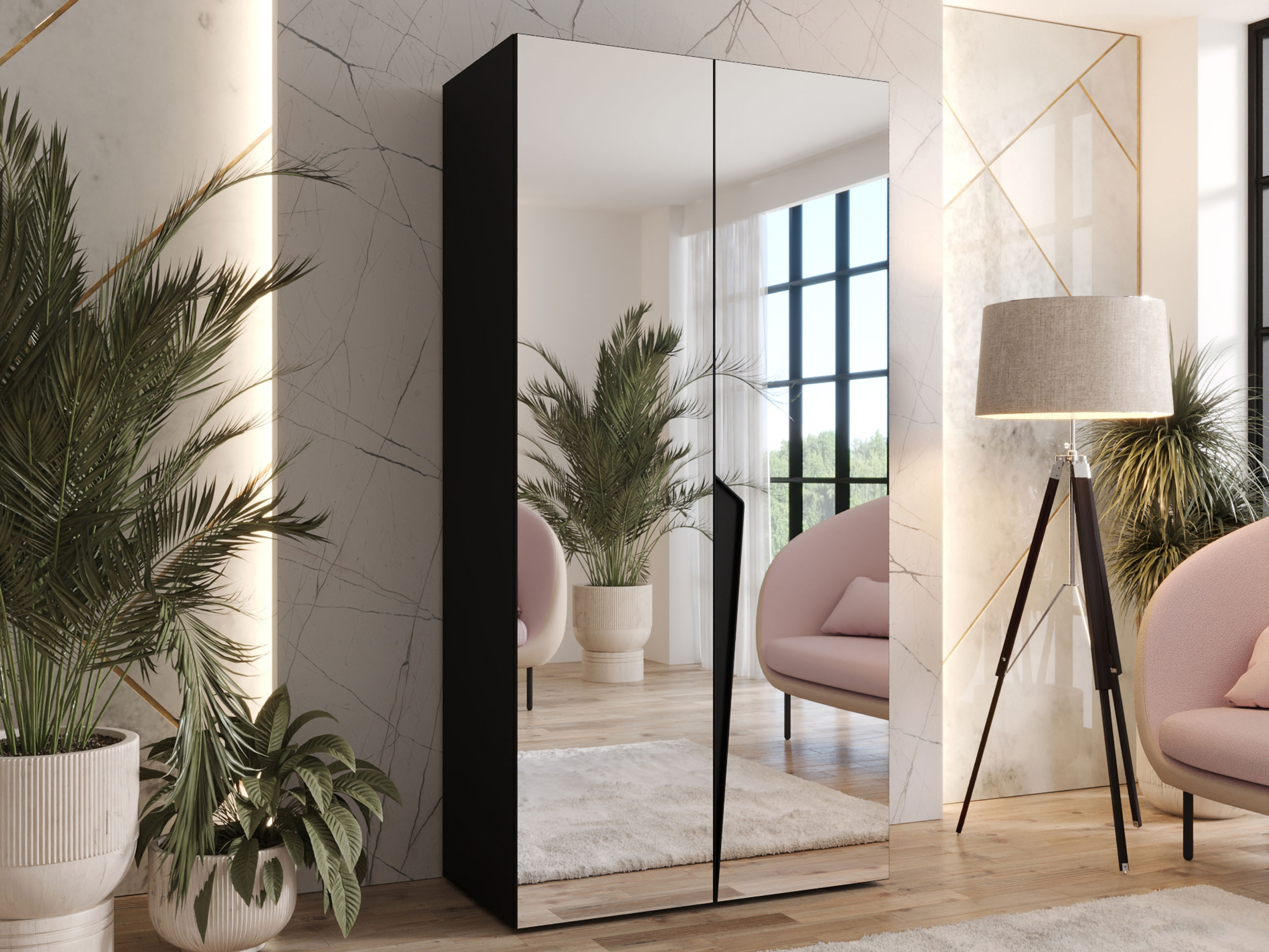 Armoire Hartford 613 (Noir)