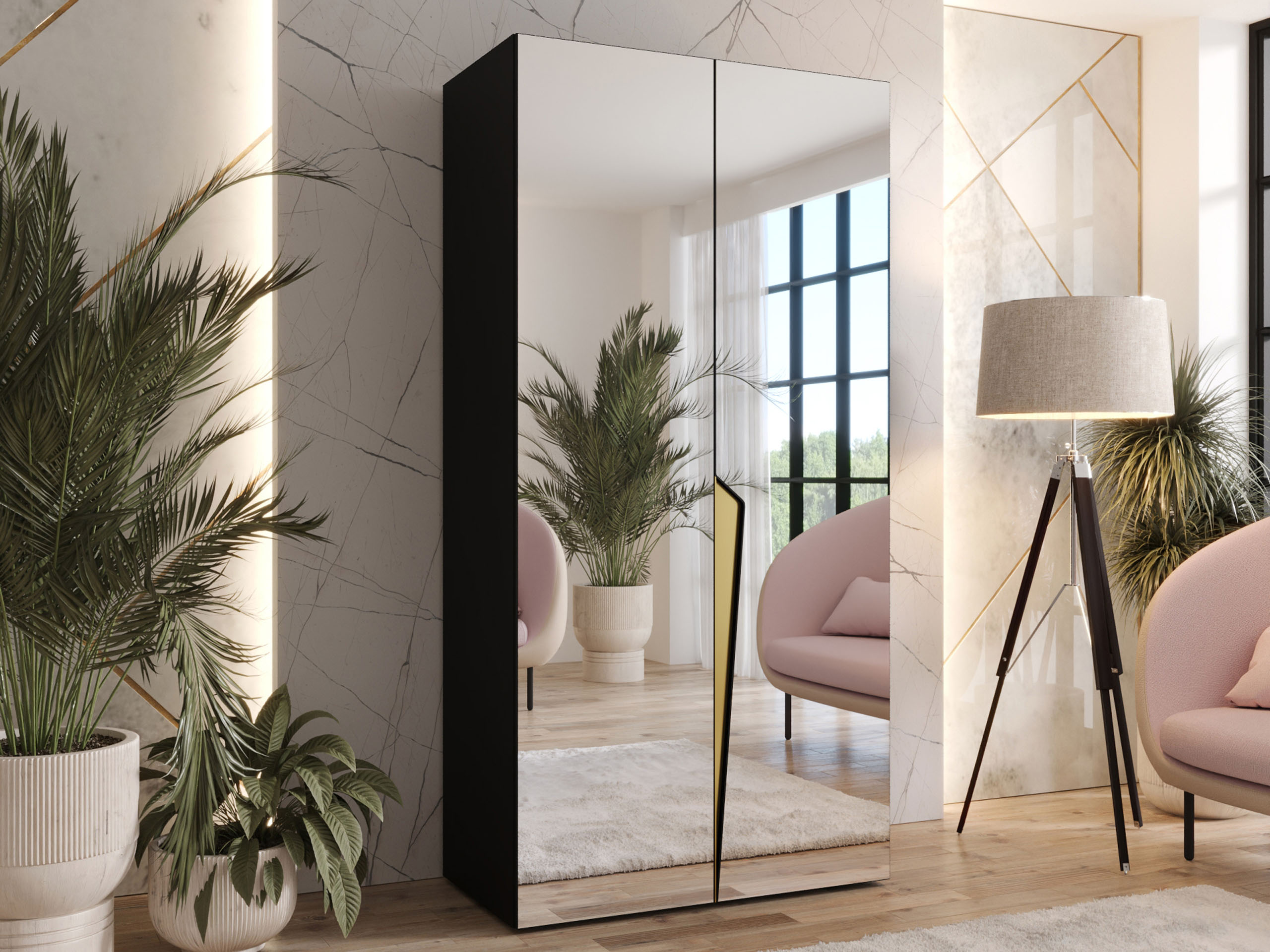 Armoire Hartford 613 (Noir)