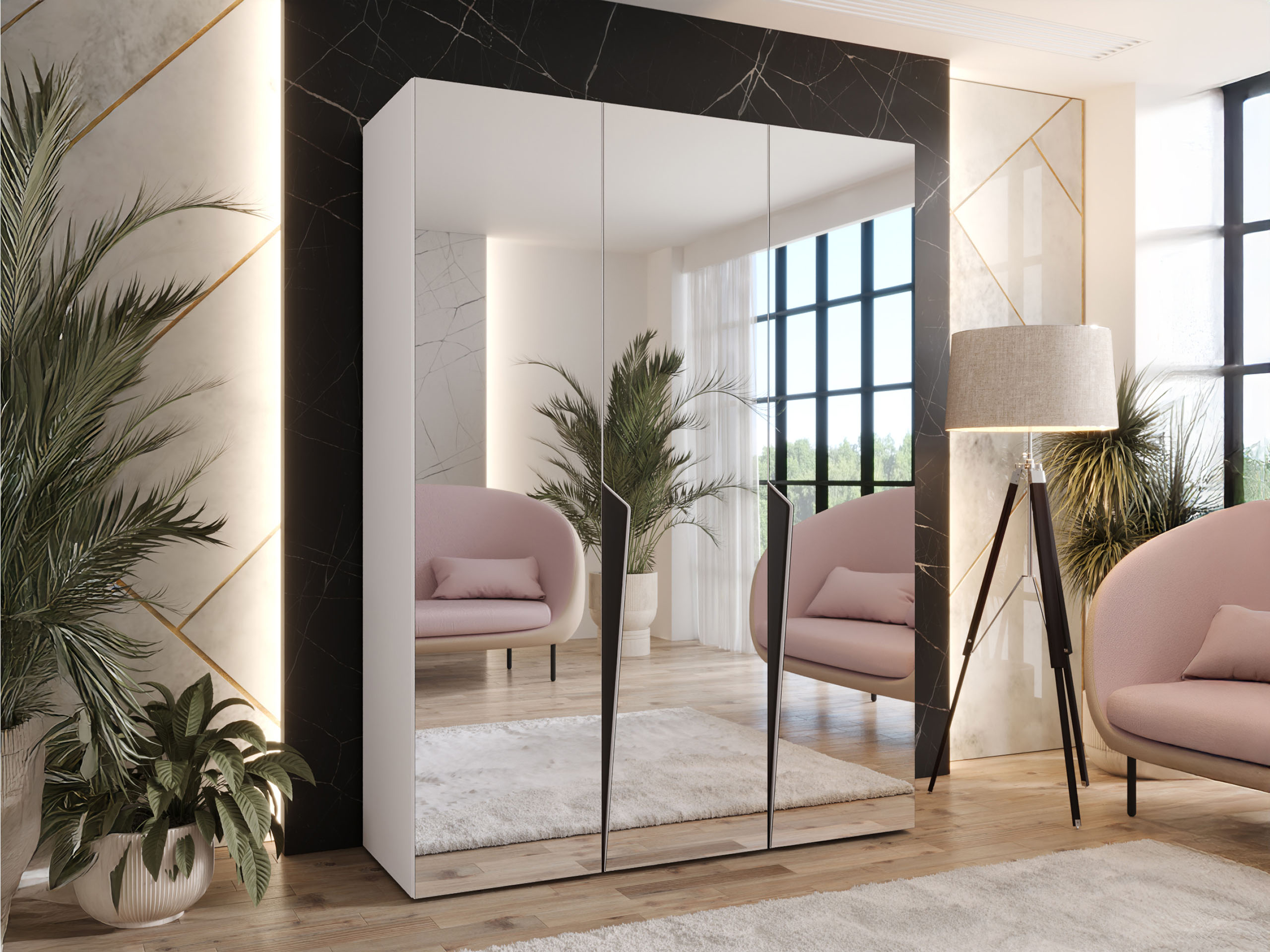 Armoire Hartford 614 (Blanc)