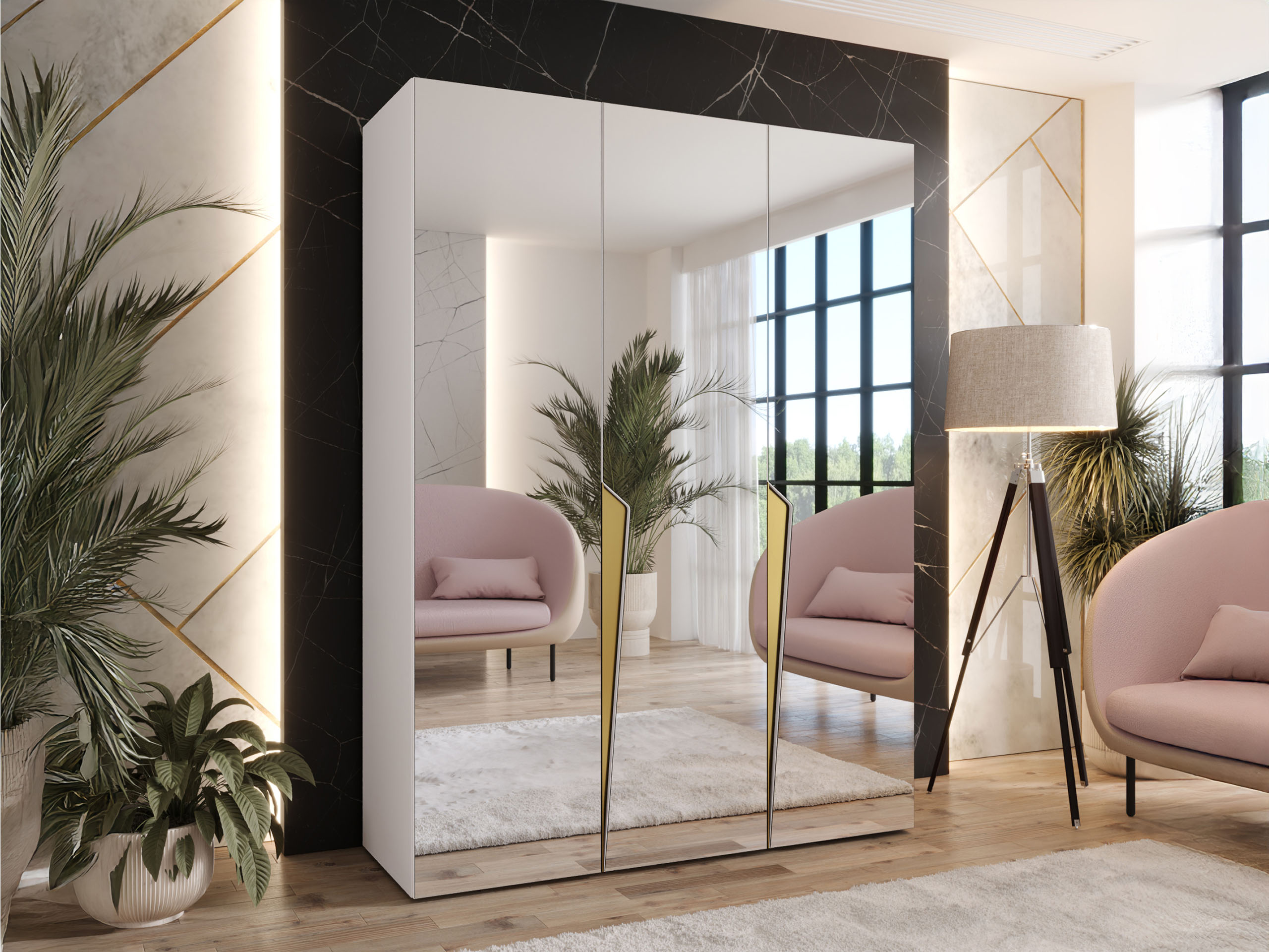 Armoire Hartford 614 (Blanc)