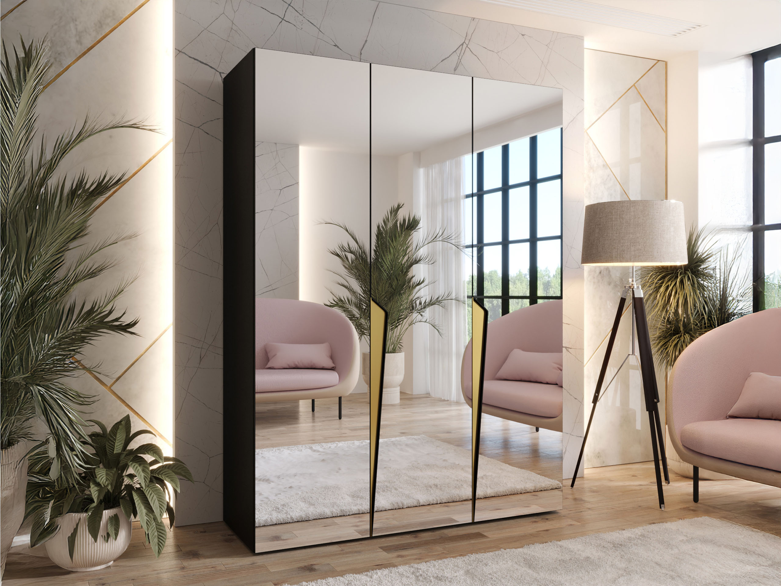 Armoire Hartford 614 (Noir)