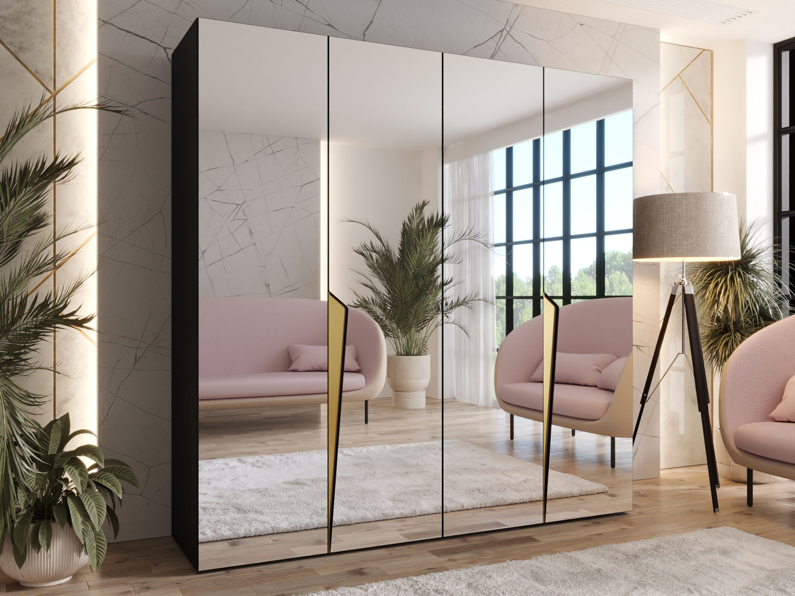 Armoire Hartford 615 (Noir)