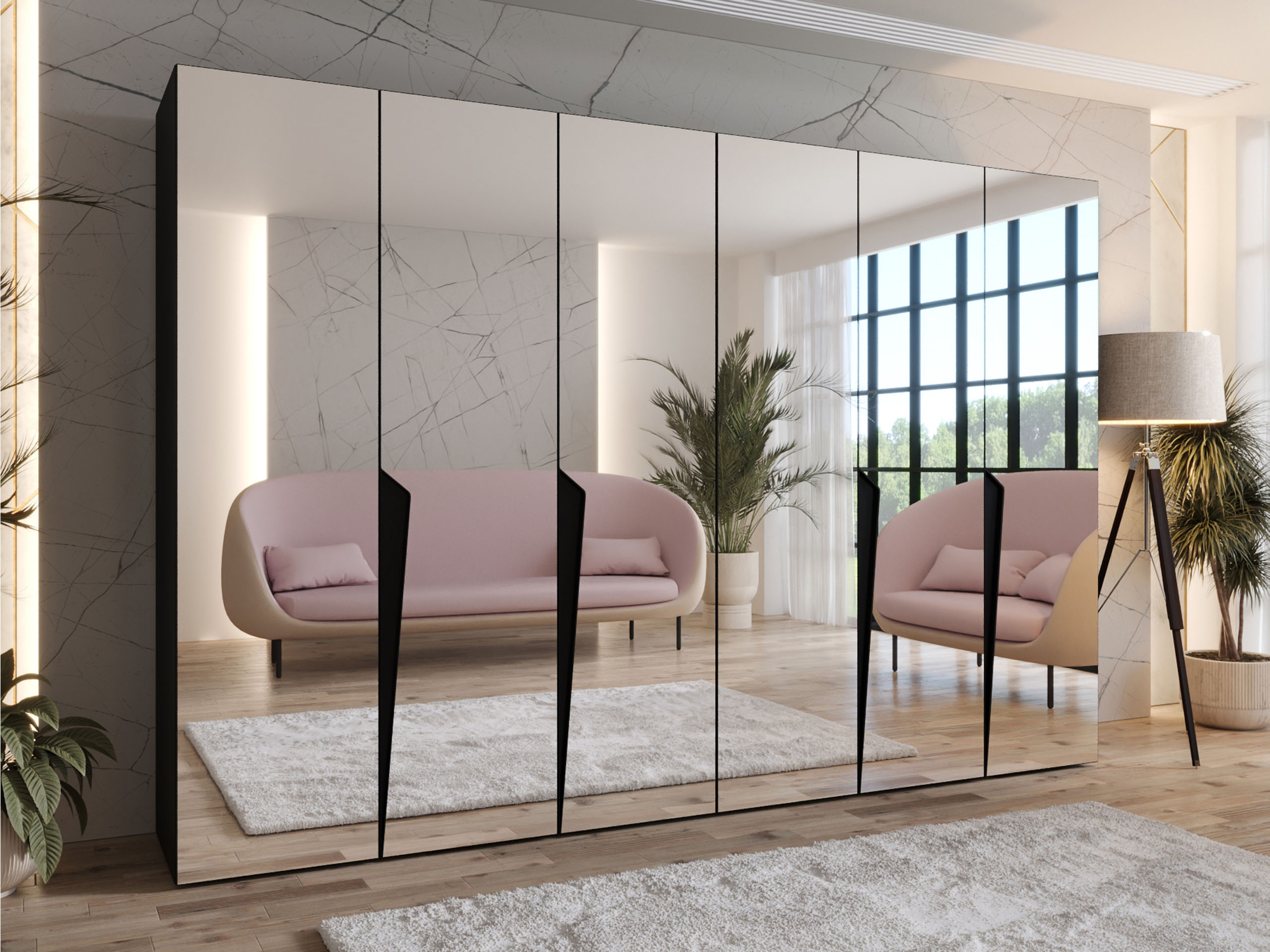 Armoire Hartford 617 (Noir)