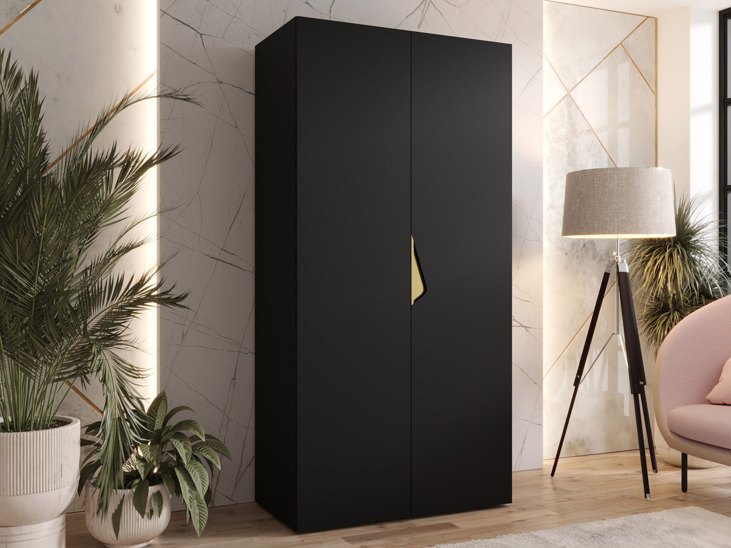 Armoire Hartford 618 (Noir)
