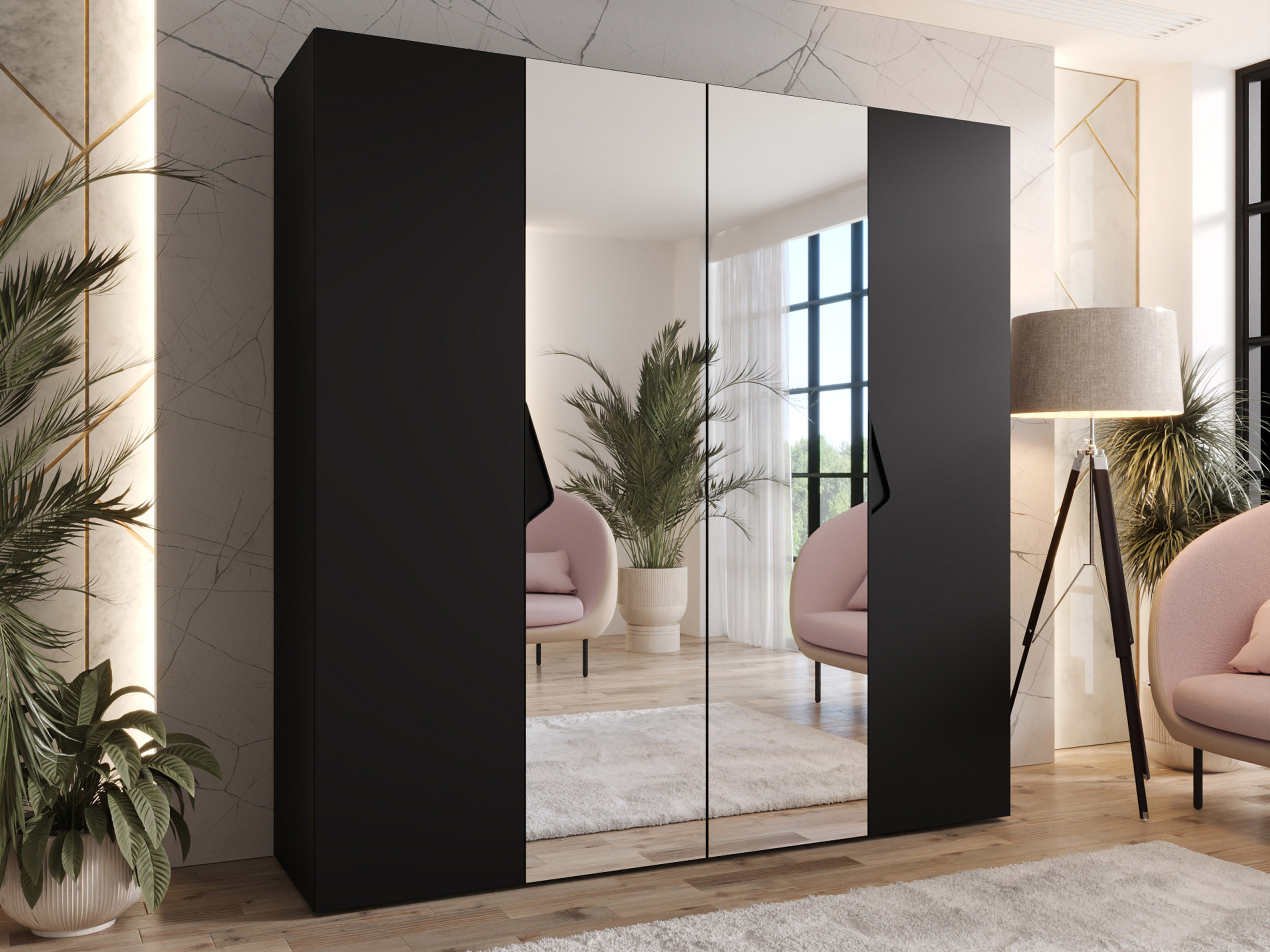 Armoire Hartford 625 (Noir)