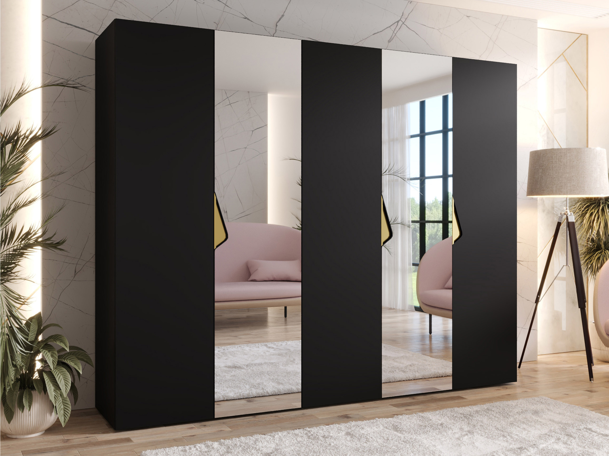 Armoire Hartford 626 (Noir)