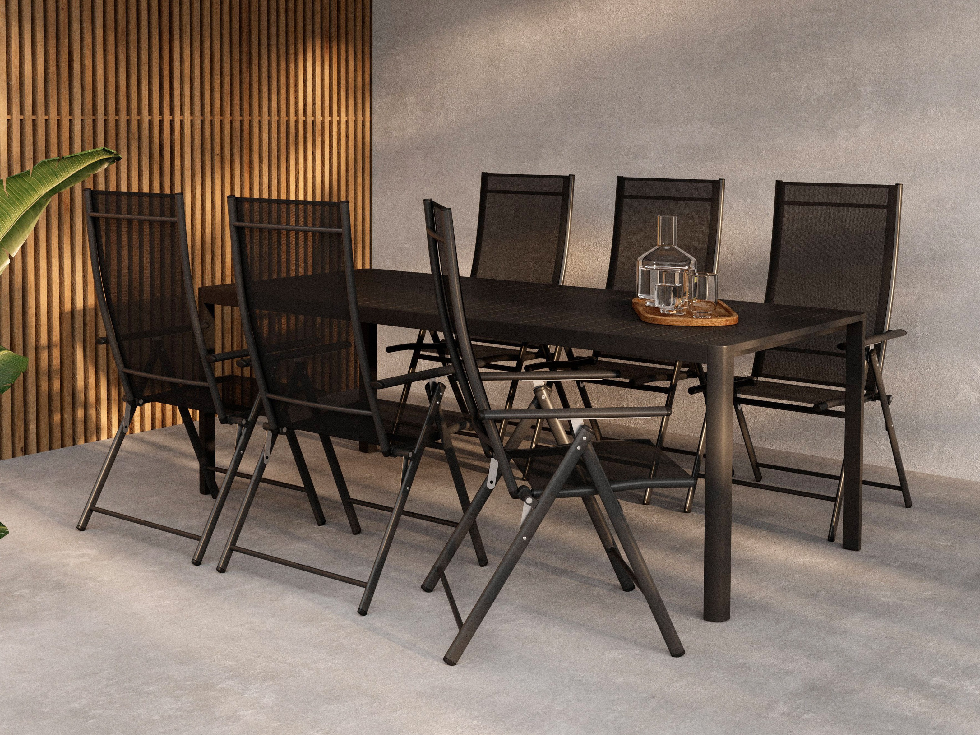 Ensemble table et chaises Dallas 5252