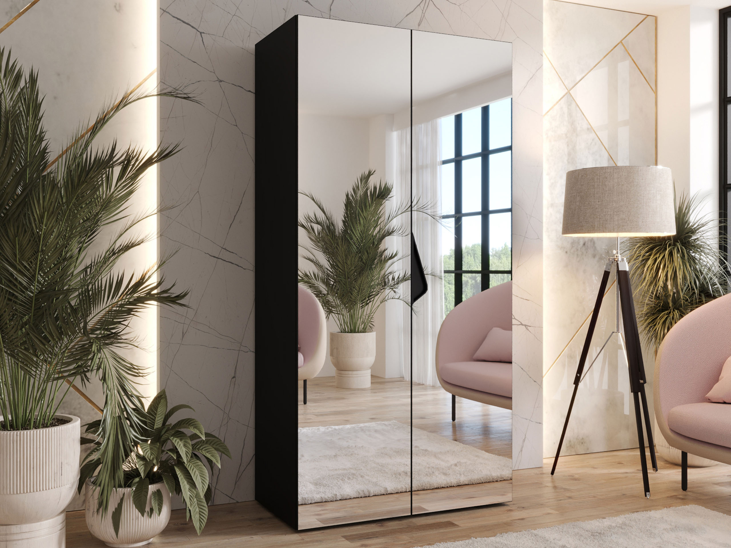Armoire Hartford 628 (Noir)