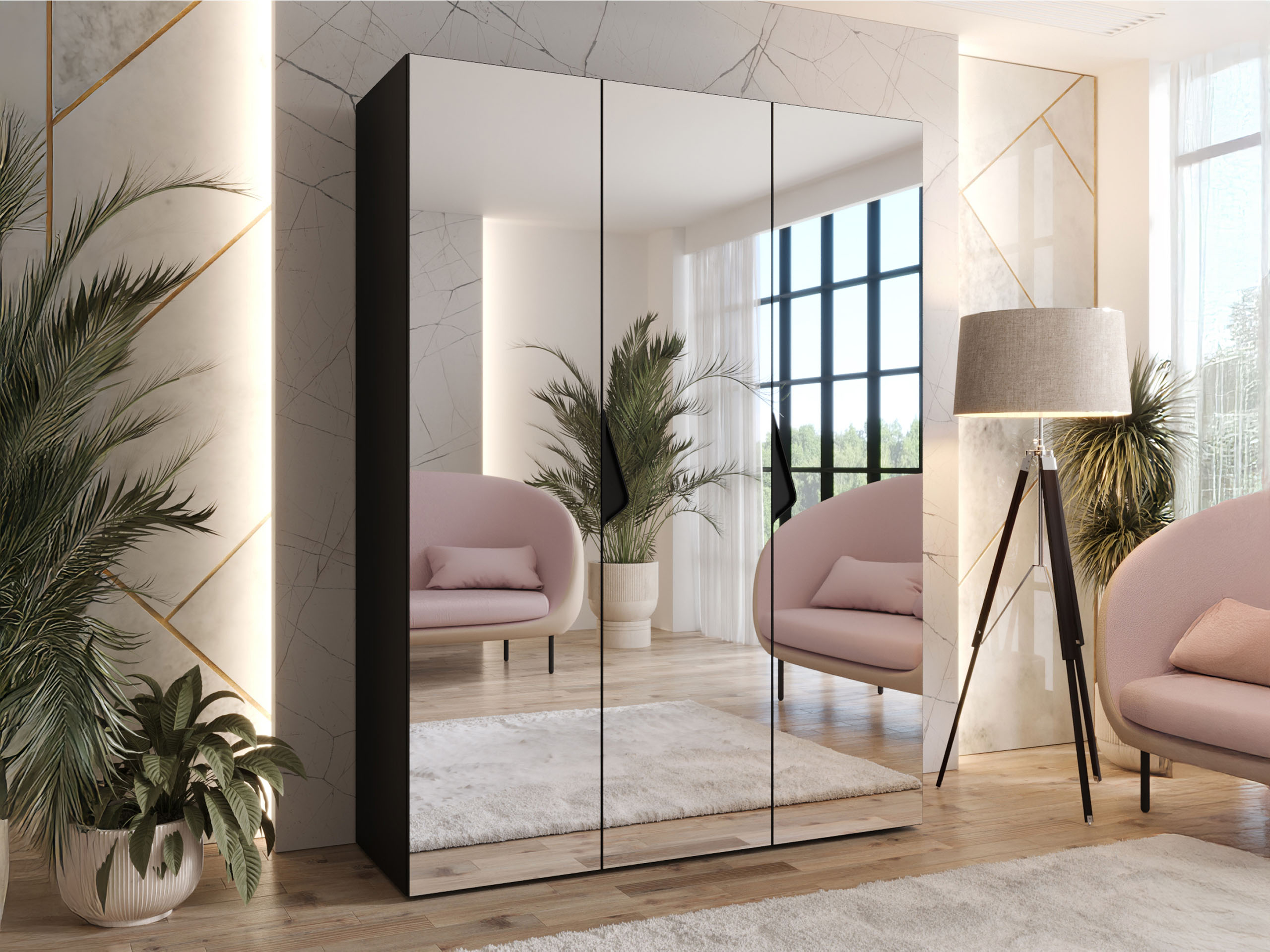 Armoire Hartford 629 (Noir)